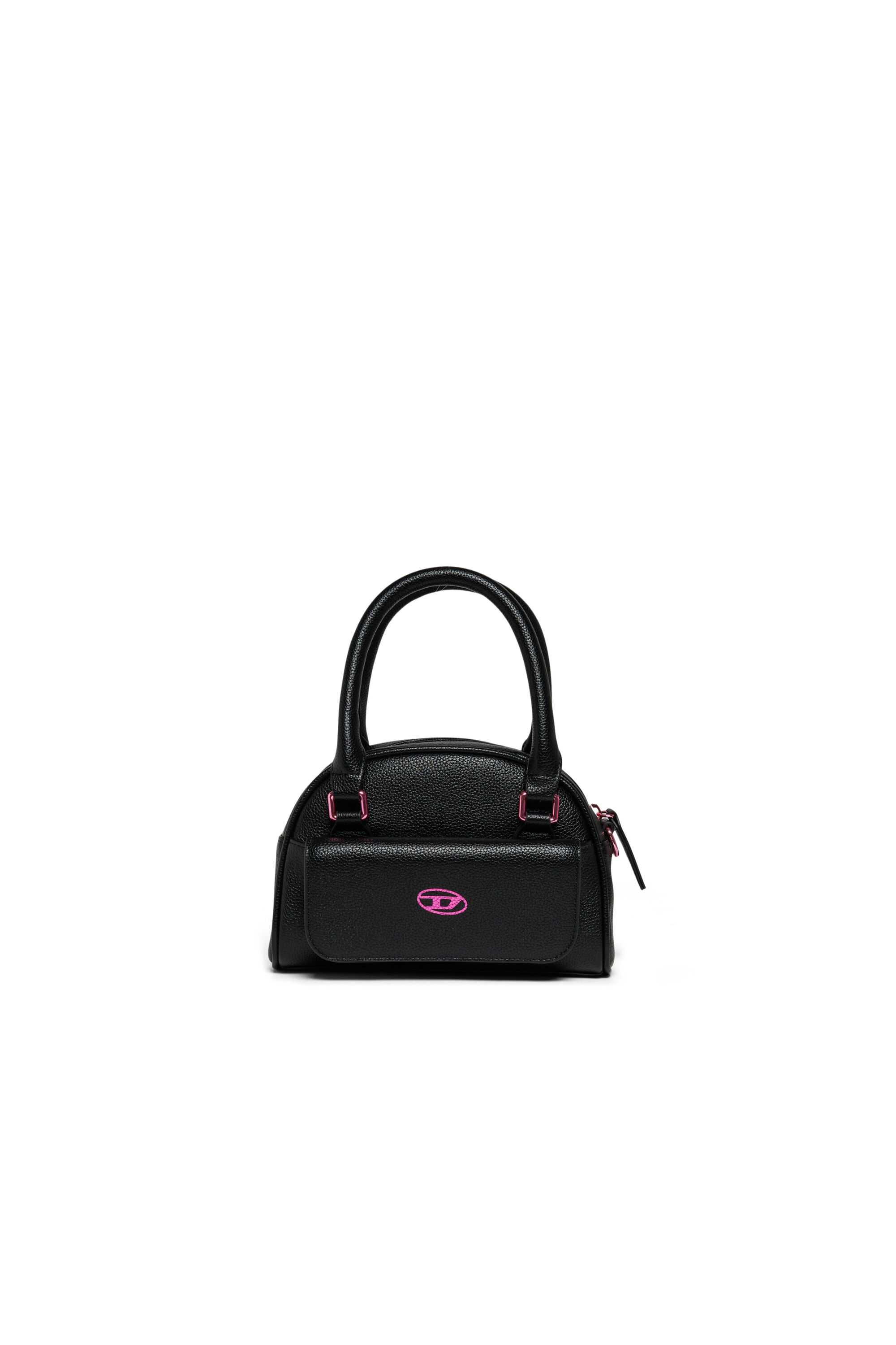 Diesel - WREDY, Woman's WREDY - Bag in grainy coated fabric in Black - 1