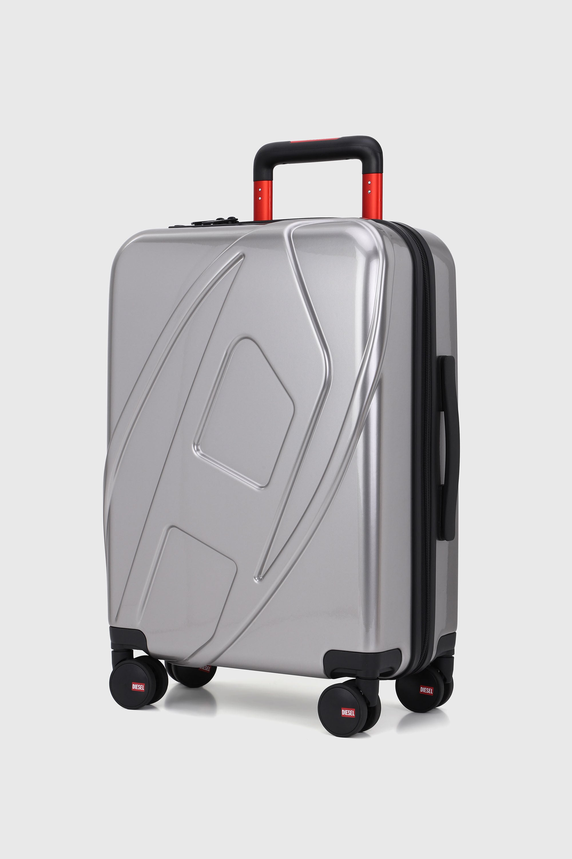 Diesel - LU0043 HARD LUGGAGE - DSL012, Unisex's Oval D suitcase size S in Grey - 5