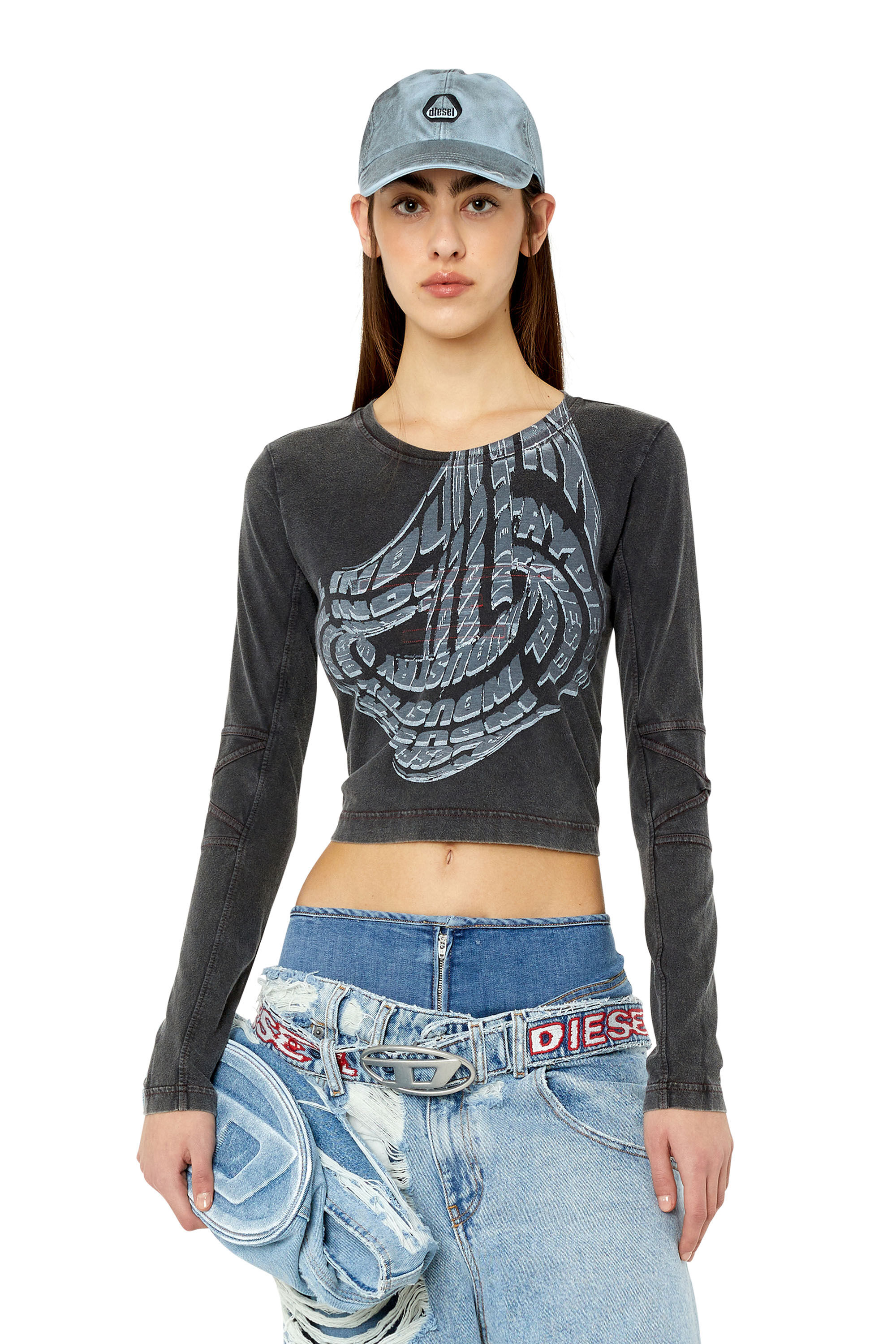 Diesel - T-BALDART, Black - Image 2