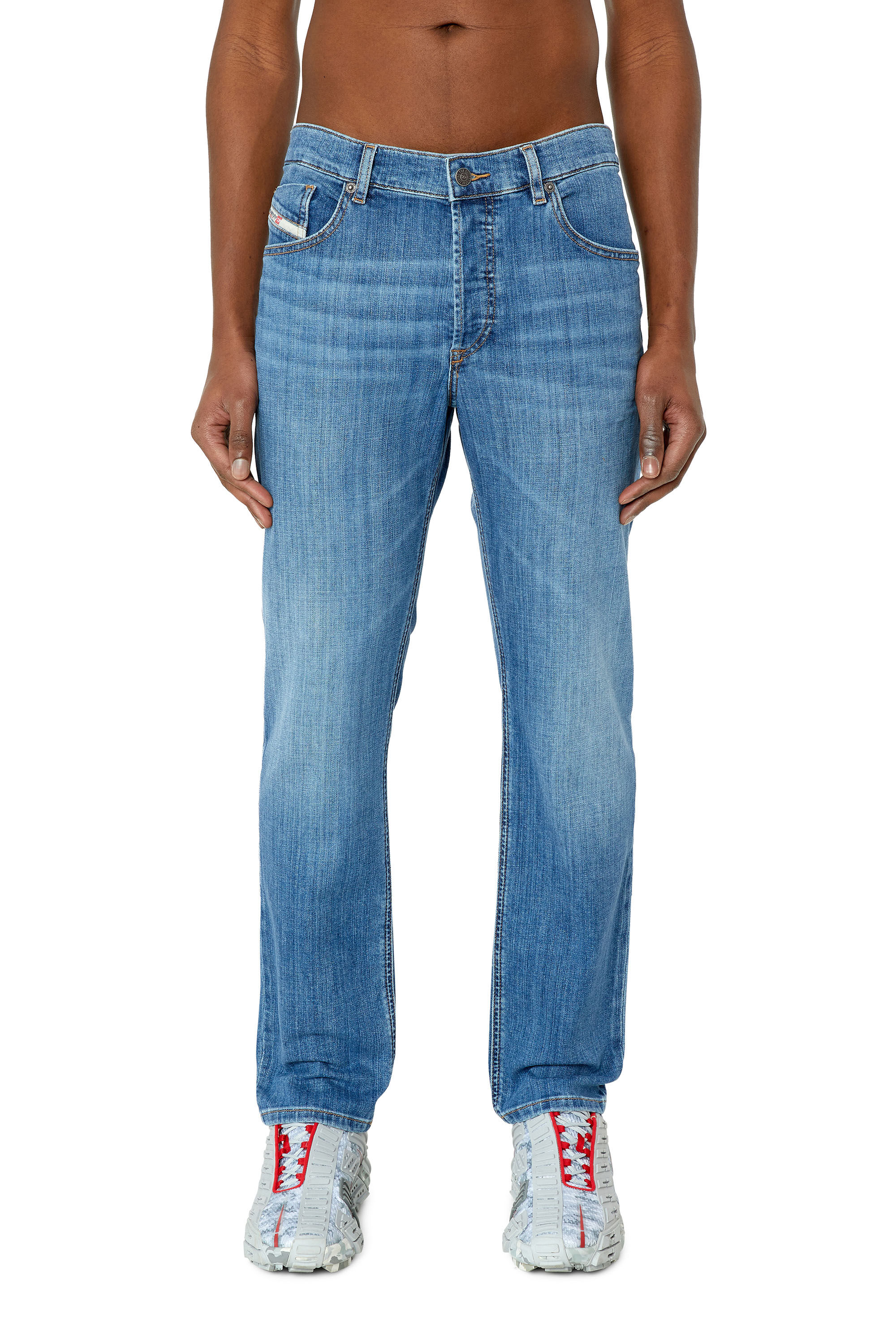 Diesel - 2006 D-Fining 0EKAI Tapered Jeans, Medium blue - Image 3