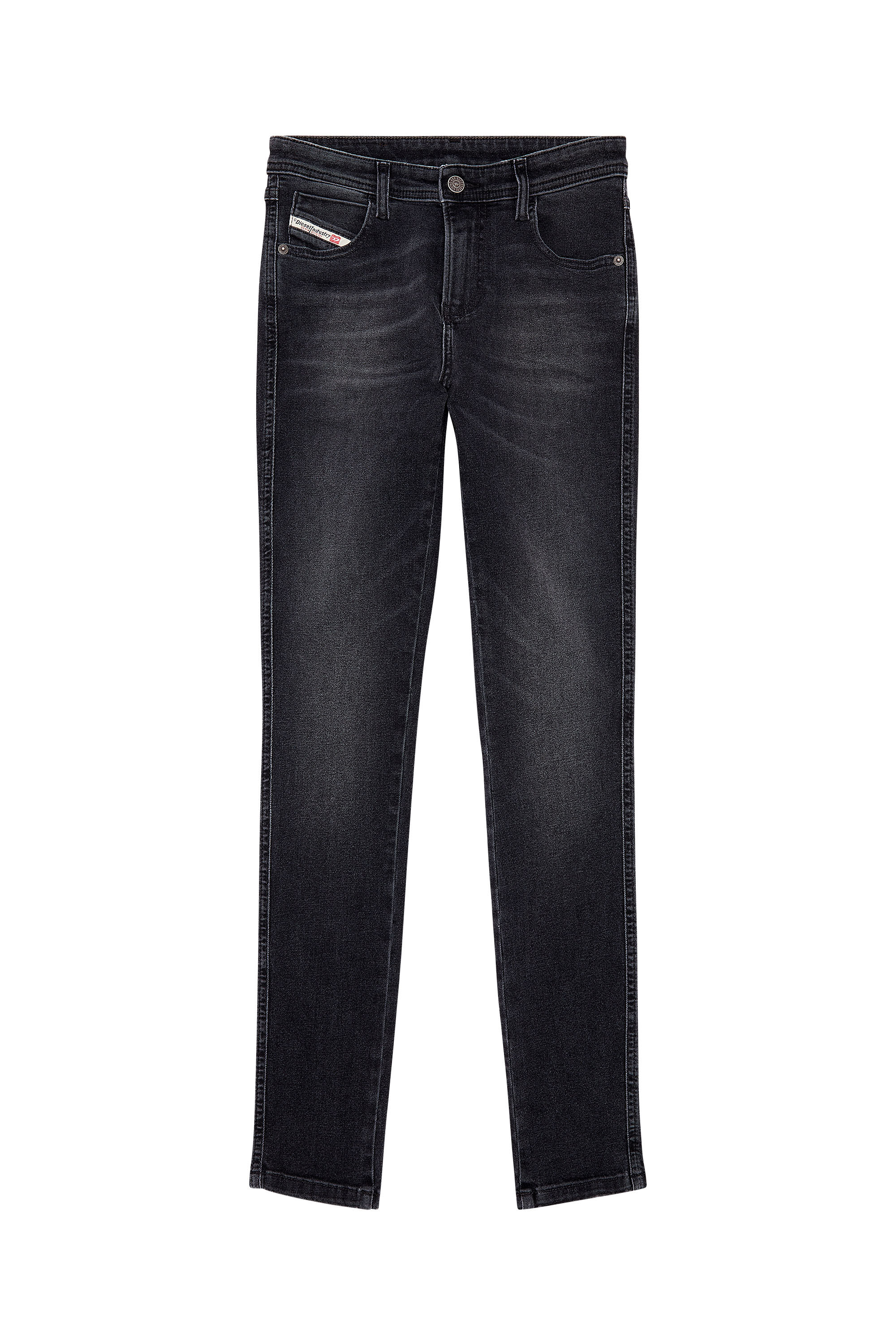 Diesel - Skinny Jeans 2015 Babhila 0PFAS, Black/Dark grey - Image 2