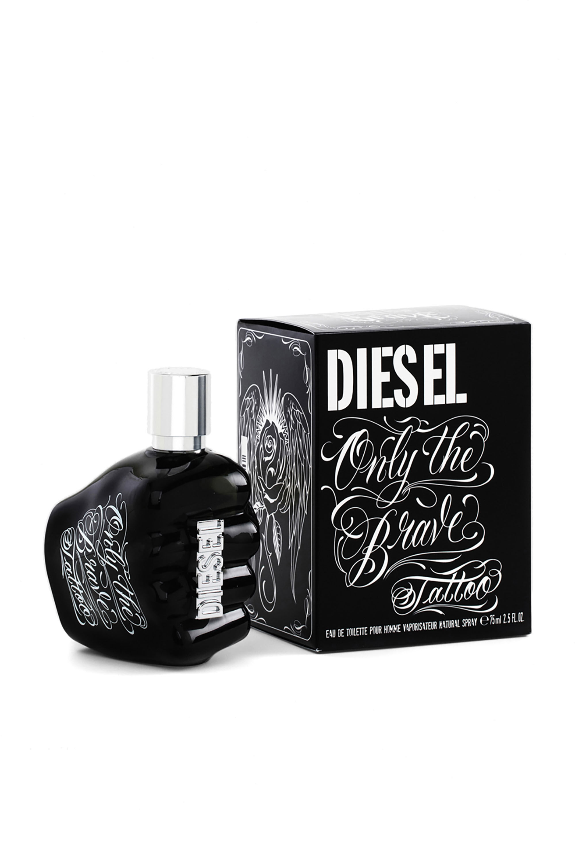 Diesel - ONLY THE BRAVE TATTOO 75ML, Black - Image 2