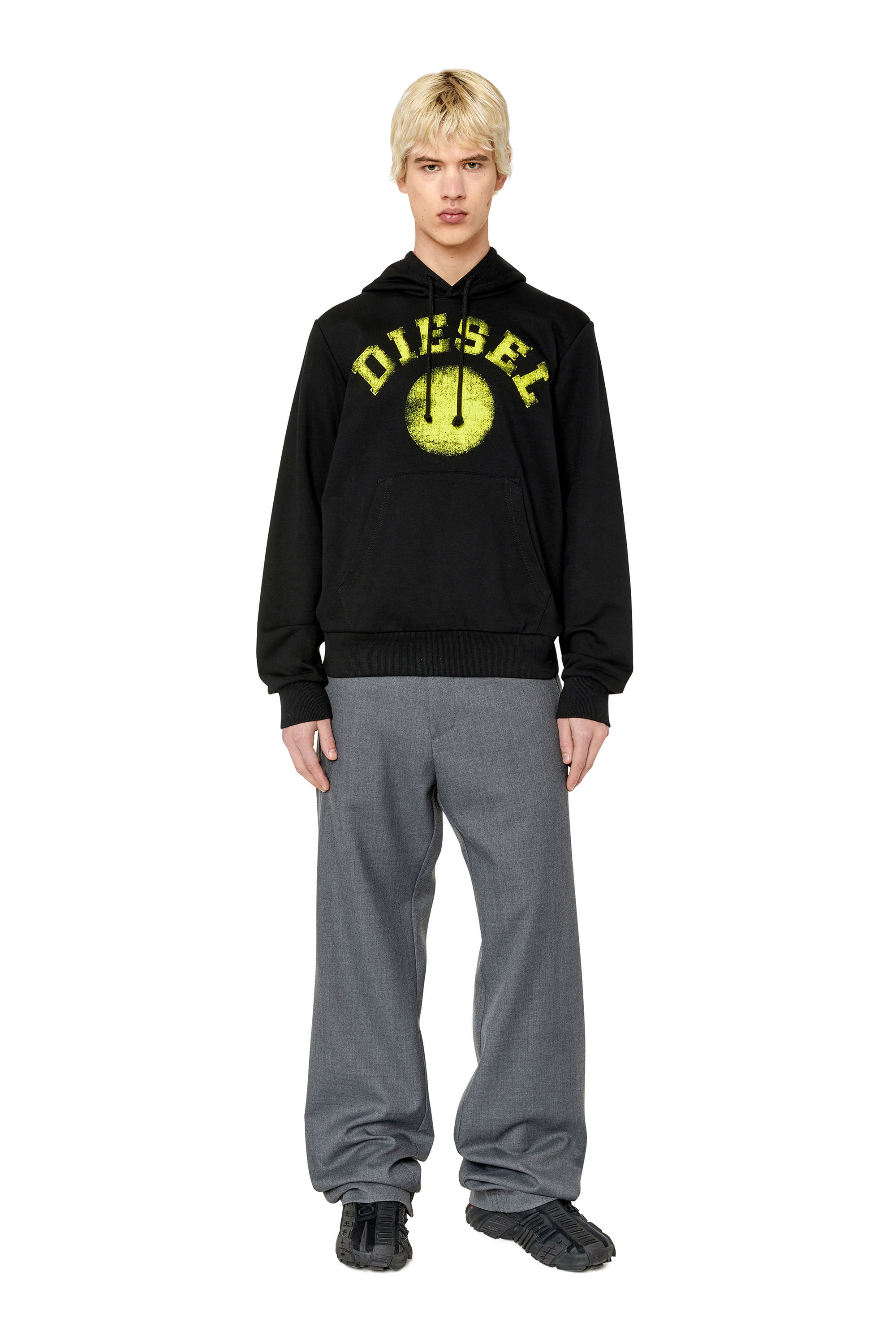 Diesel - S-GINN-HOOD-K30, Black - Image 1