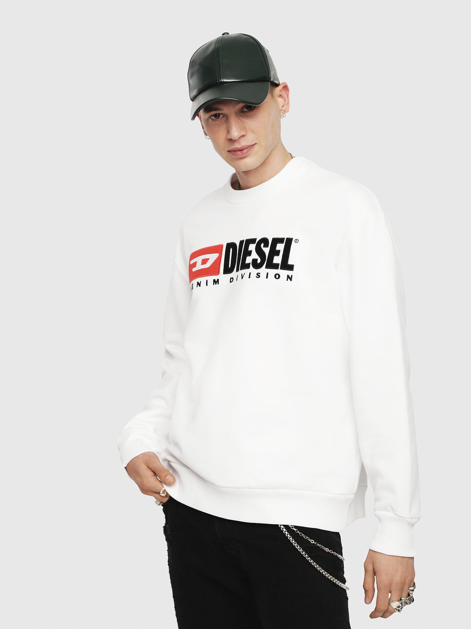 diesel logo sweatshirt