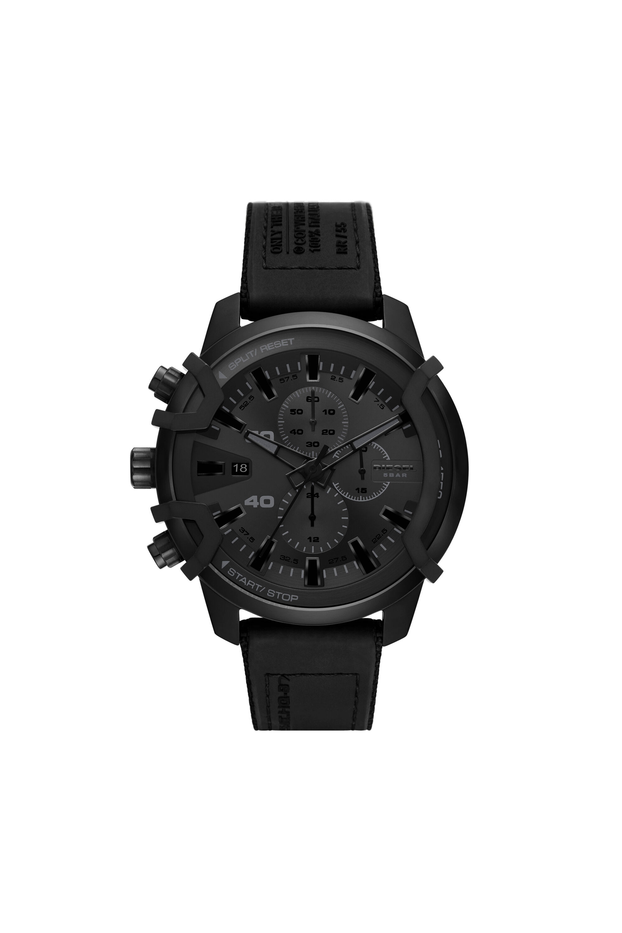 Diesel matte shop black watch
