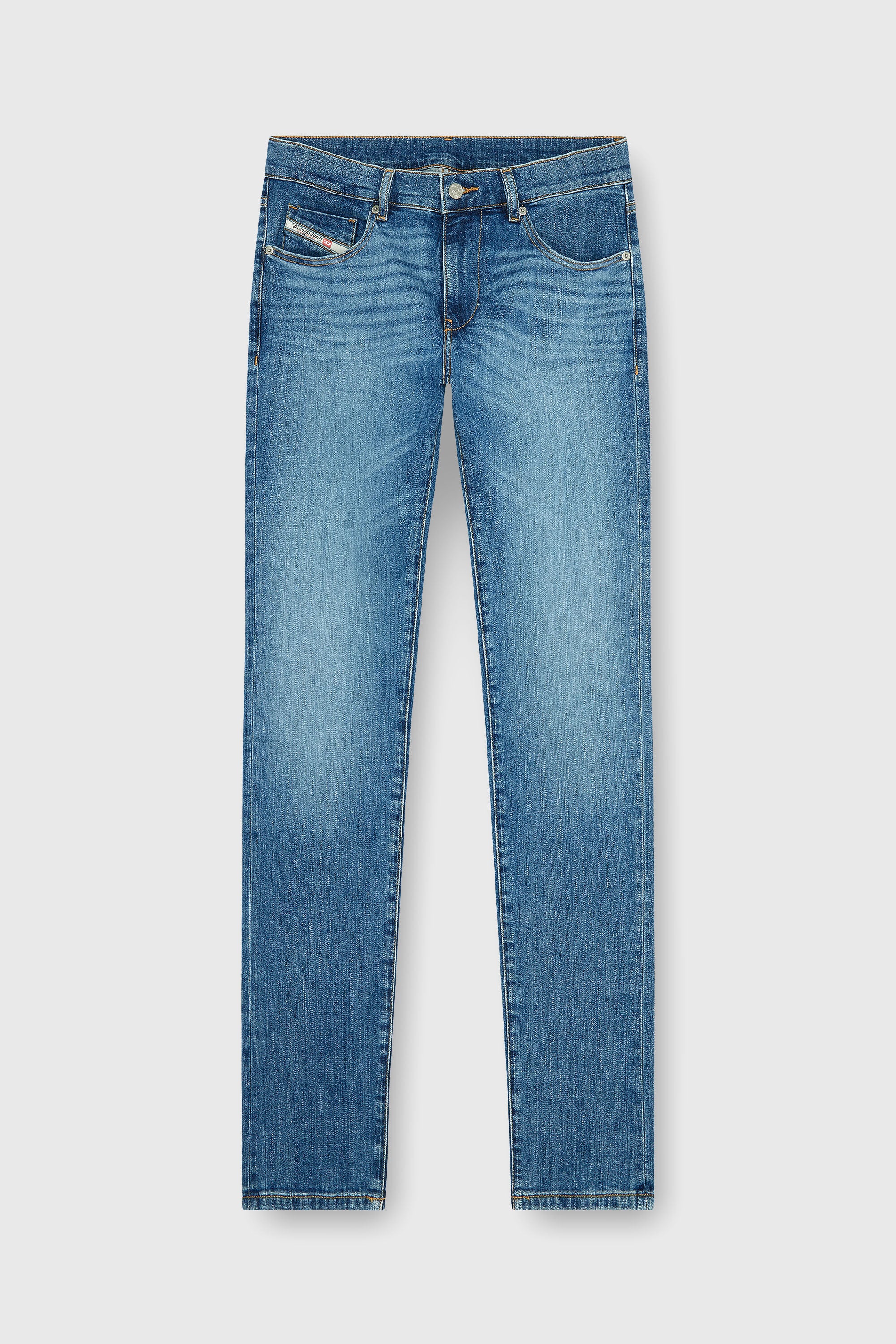 Diesel - Man's Slim Jeans 2019 D-Strukt 0KIAL, Light Blue - 6