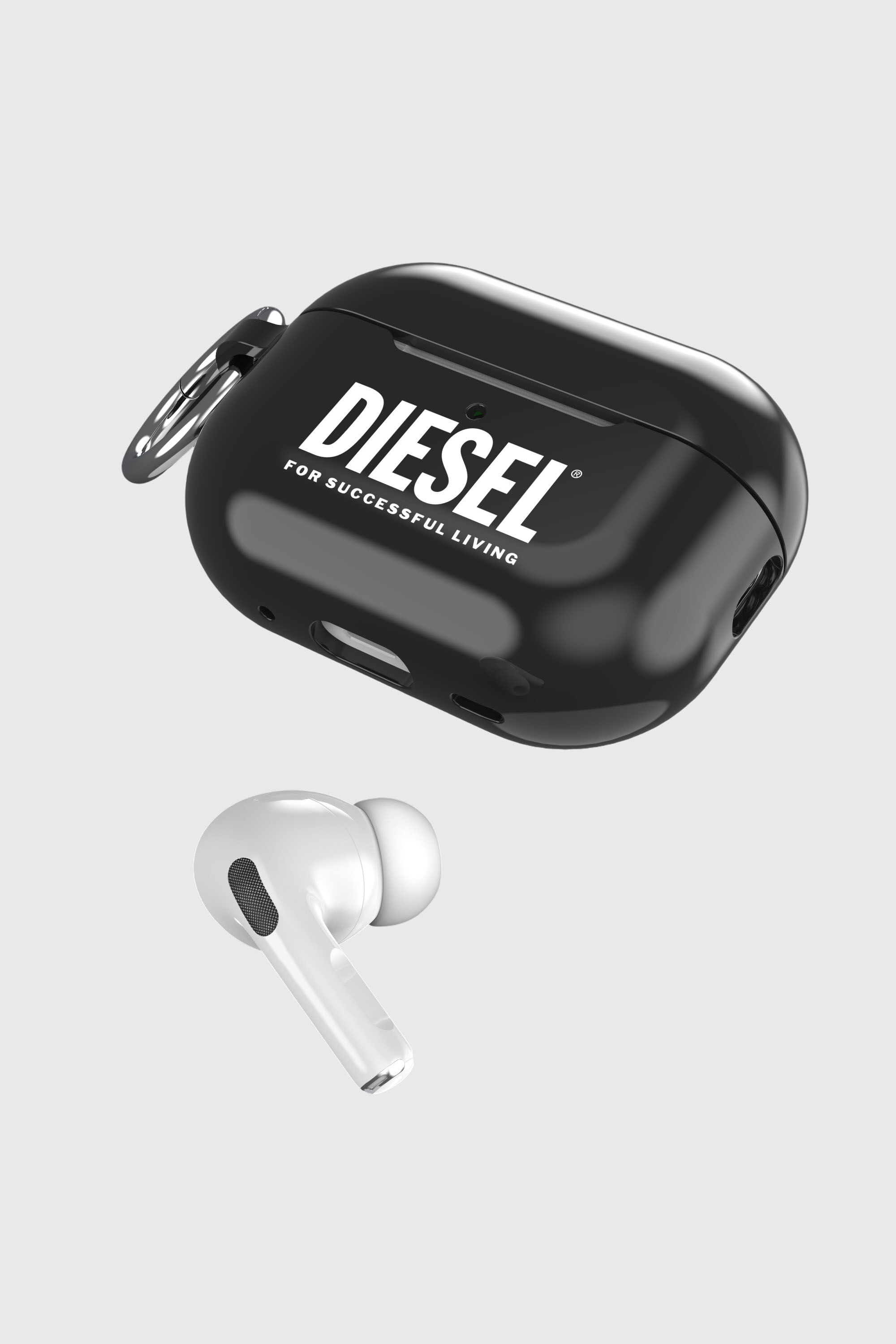 Diesel - 60193 AIRPOD CASE AIRPODS CASE, Unisex's Biscotto Case for Airpods Pro / Pro 2 in Black - 4