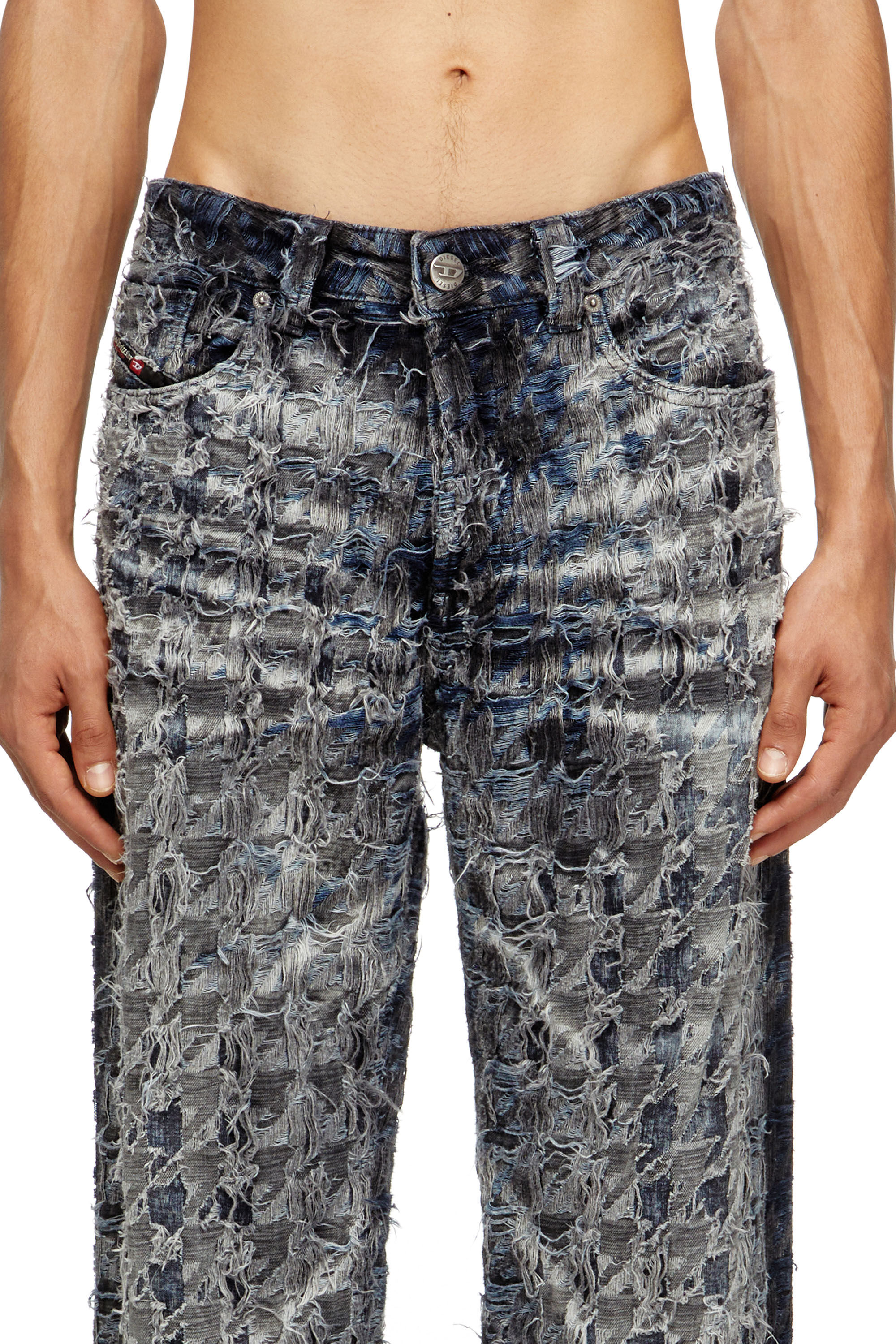 Diesel - Man's Relaxed Jeans 1980 D-Eeper 0CEBL, Dark Blue - 5