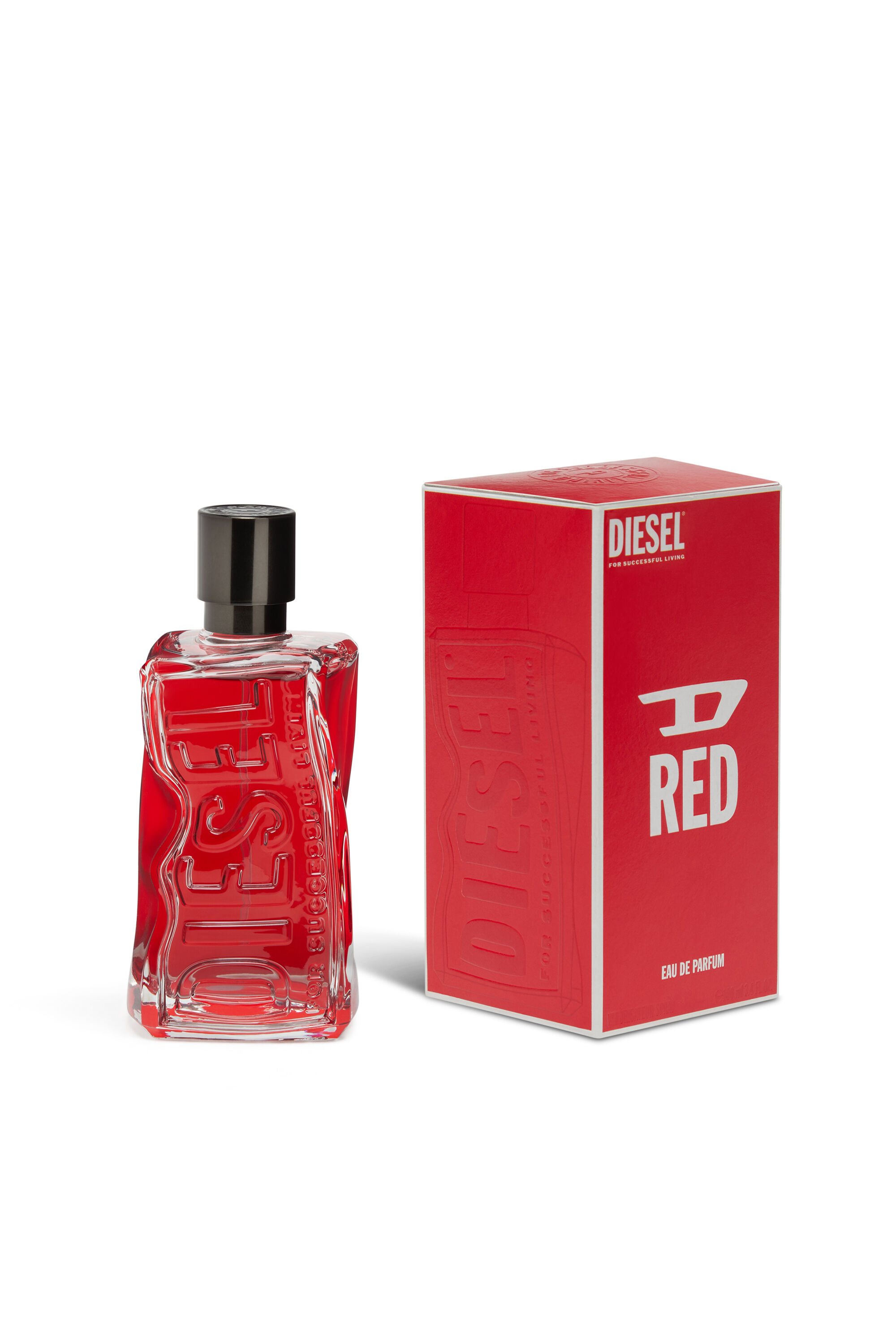 Diesel - D RED 50 ML, Man D RED 50ml, 1.7 FL.OZ., Eau de Parfum in Red - Image 2