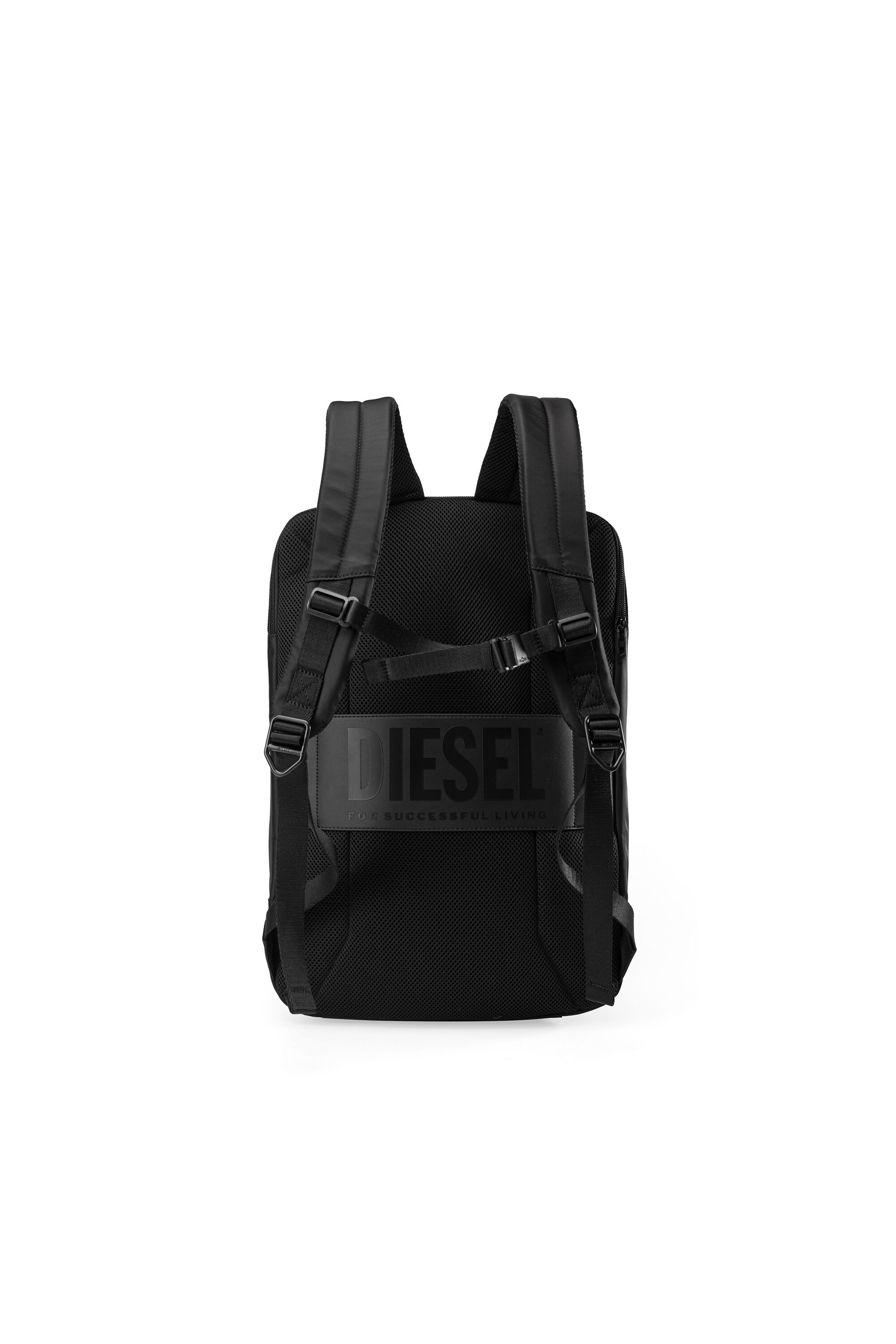 Diesel - DIESEL PC STRONG IMAGE BACKPACK- DSB005, Unisex's Rugged travel backpack in Black - 2