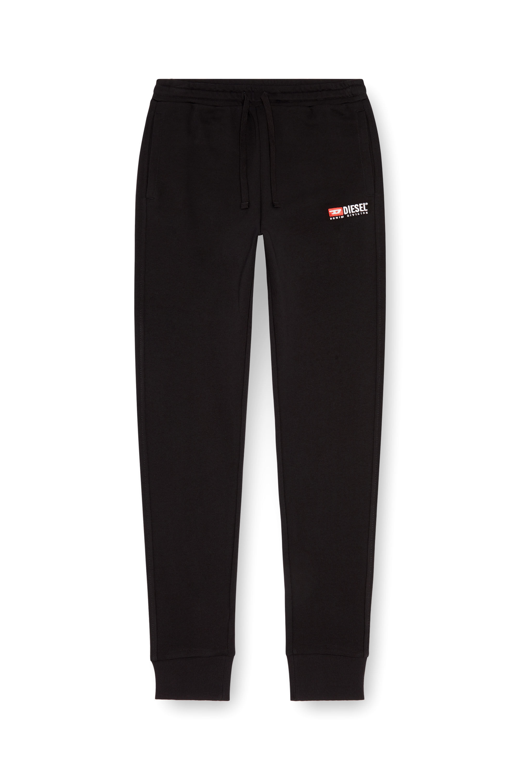 P-TARY-DIV Man: Track pants with embroidered logo | Diesel