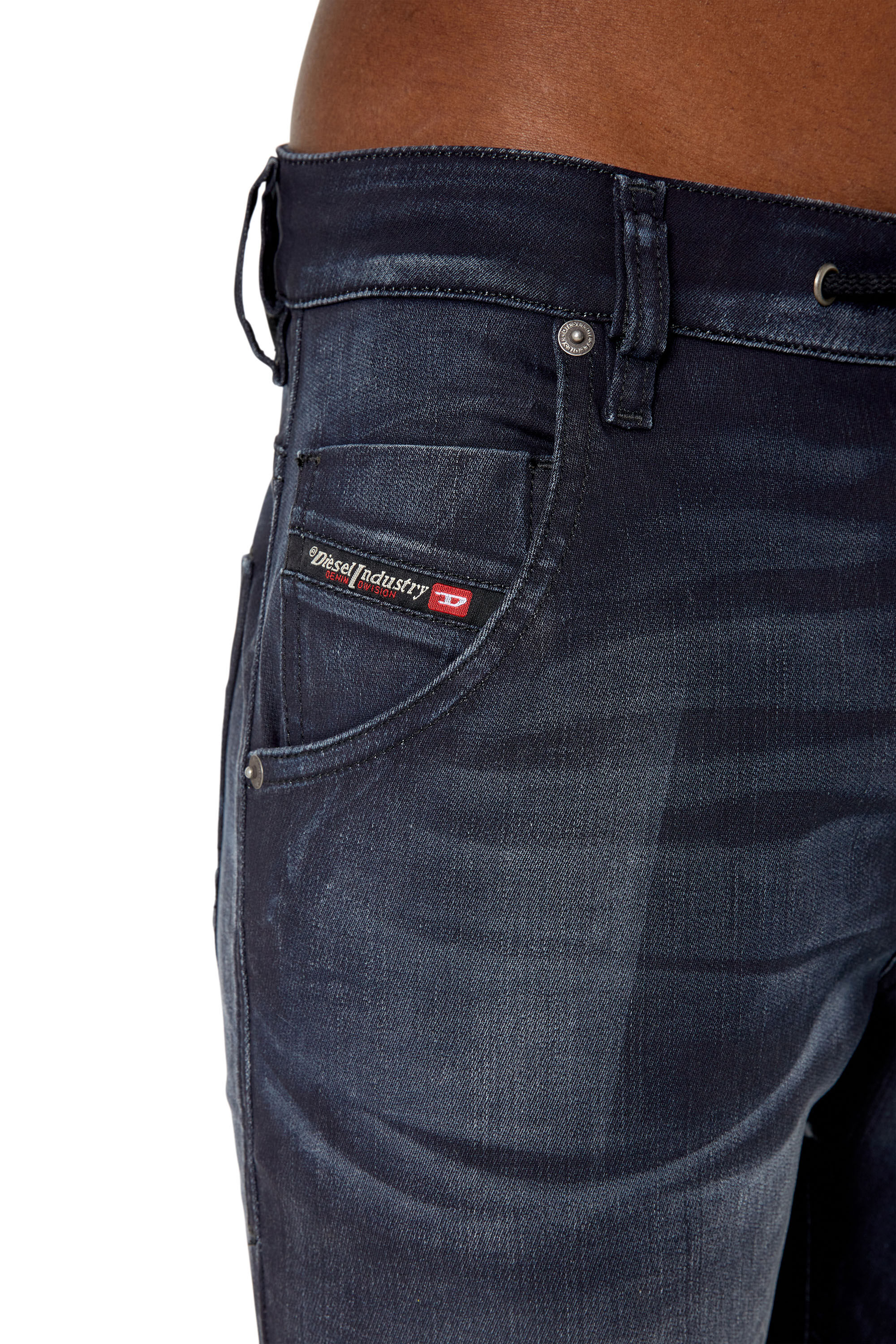 Diesel - Tapered Krooley JoggJeans® 068CR, Black/Dark grey - Image 6