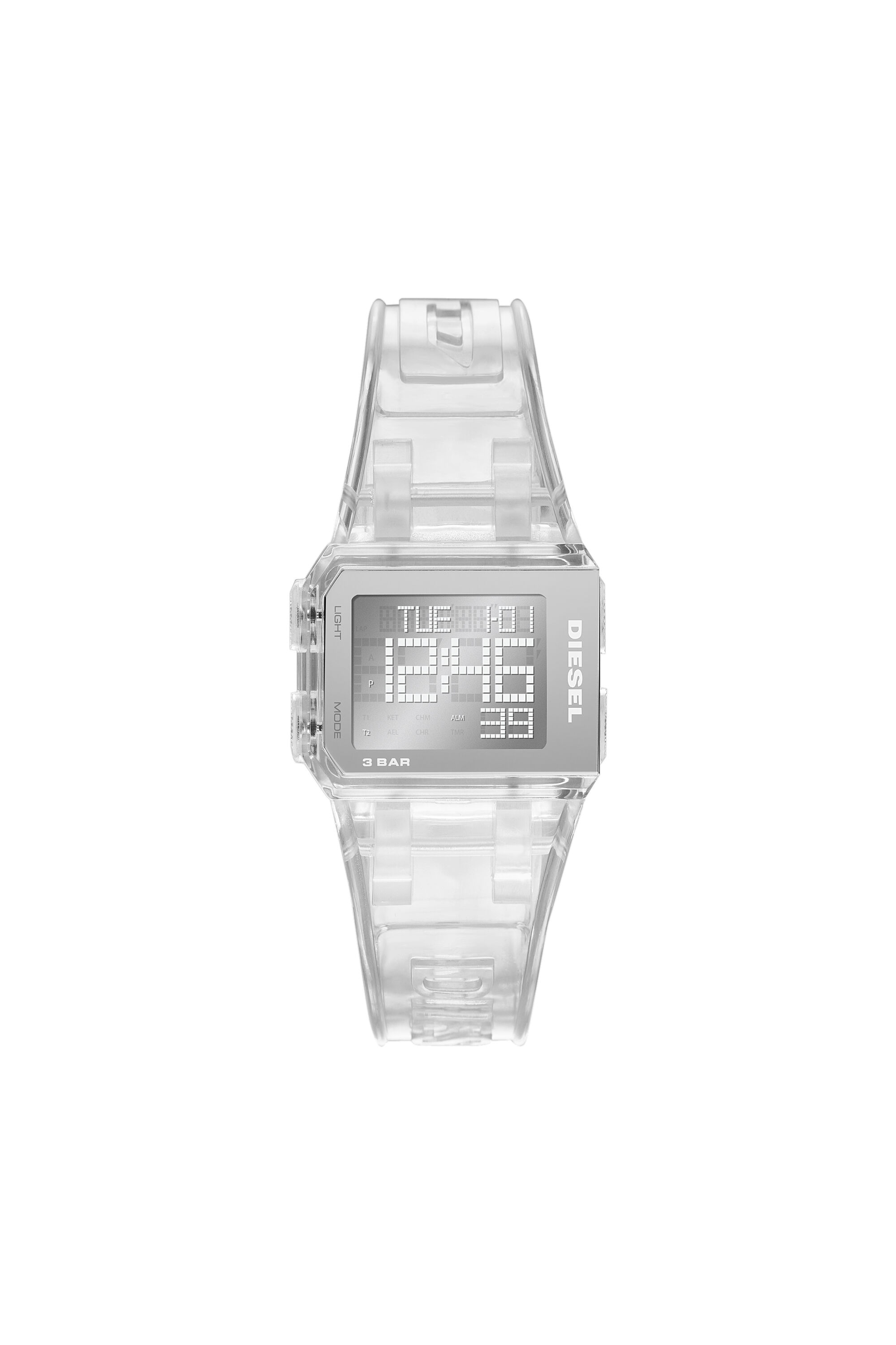 Diesel transparent watch new arrivals