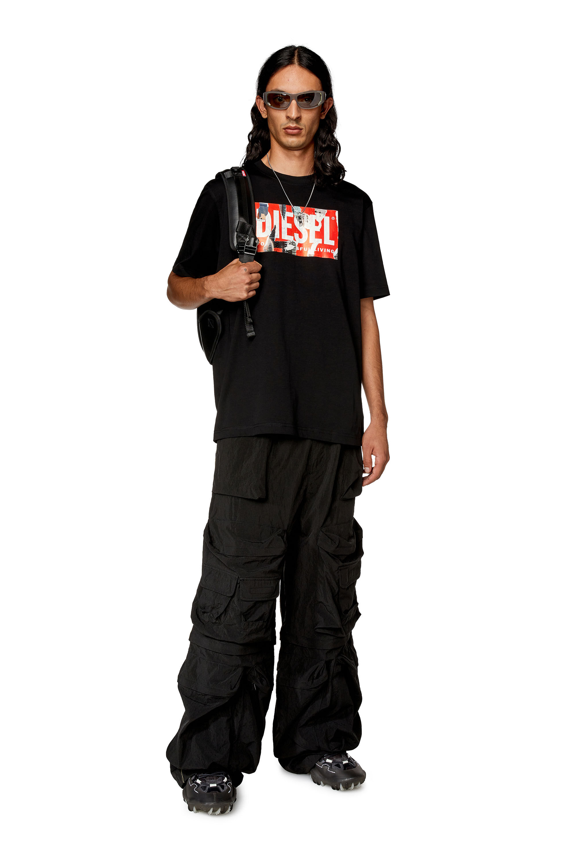Diesel - T-JUST-L13, Black - Image 1