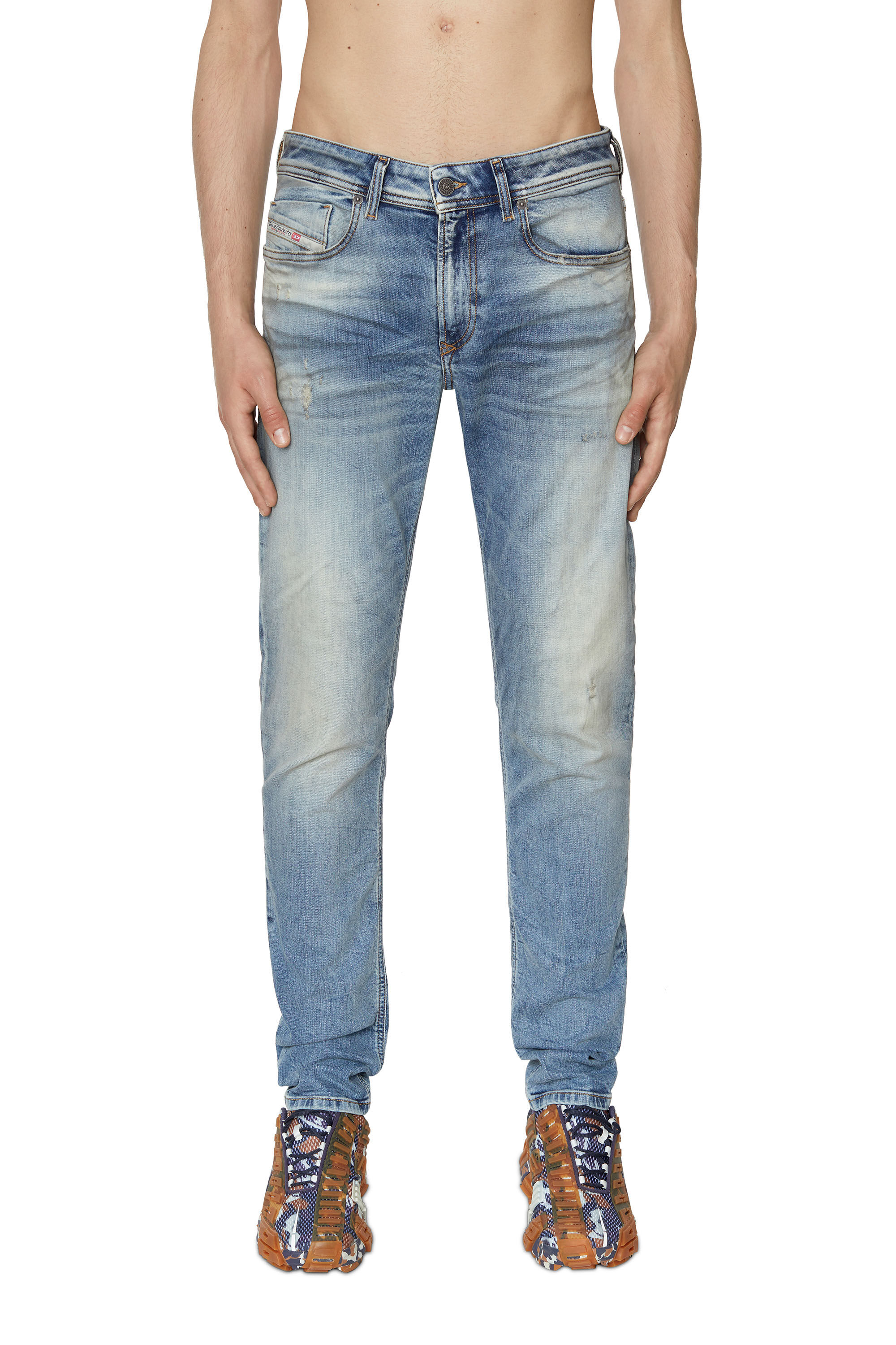 Diesel - 1979 Sleenker 068BI Skinny Jeans, Medium blue - Image 3