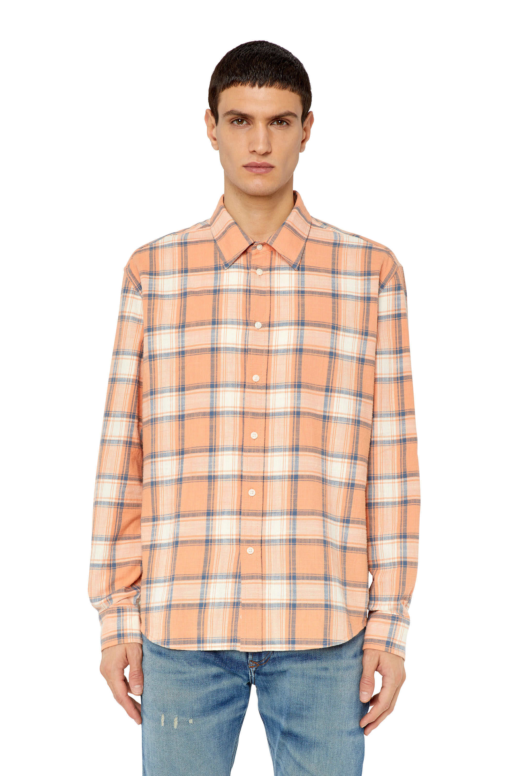Diesel - S-UMBE-CHECK-N, Pink/White - Image 3