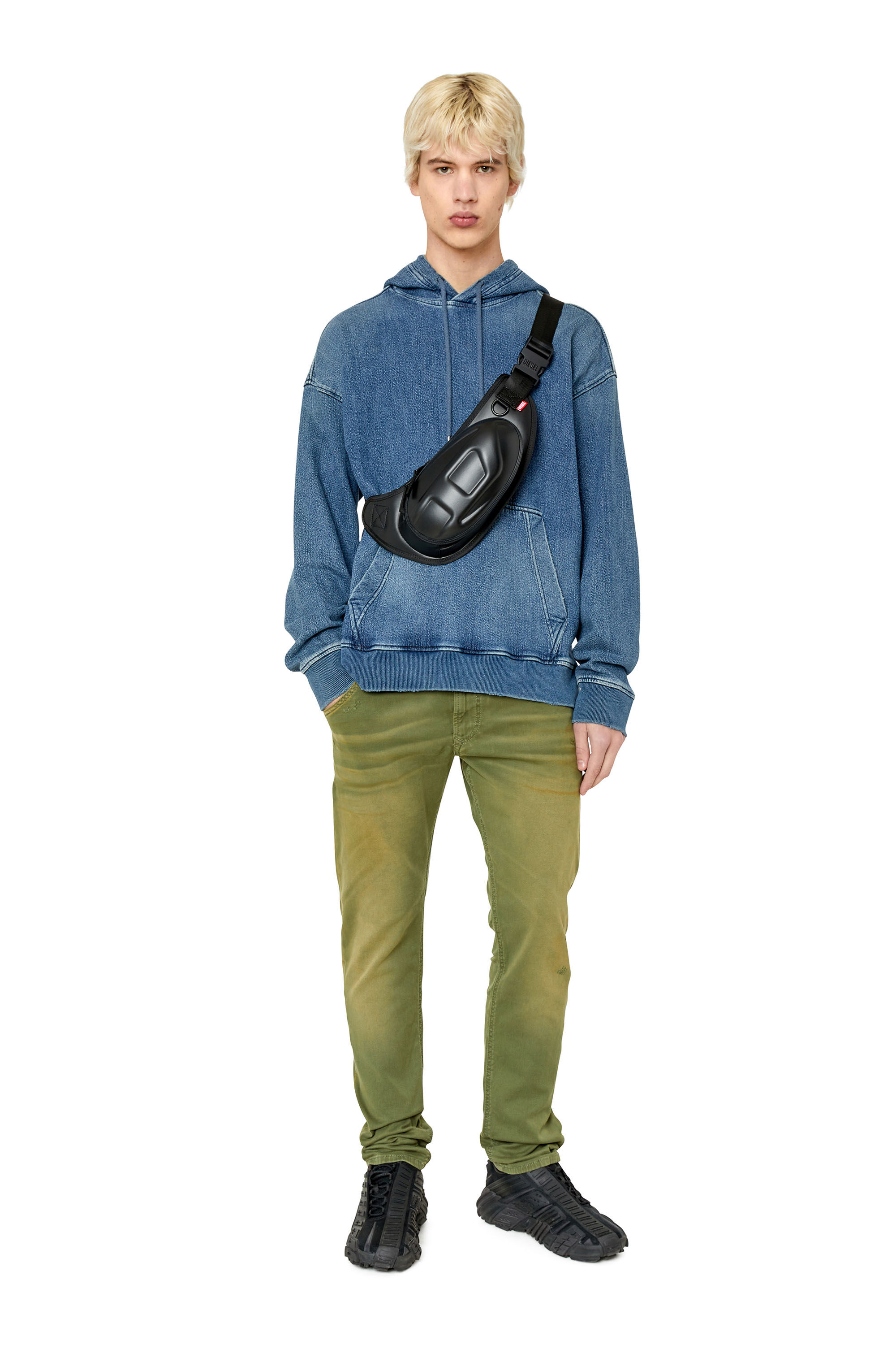 Diesel - Tapered Krooley JoggJeans® 09E98, Green - Image 1