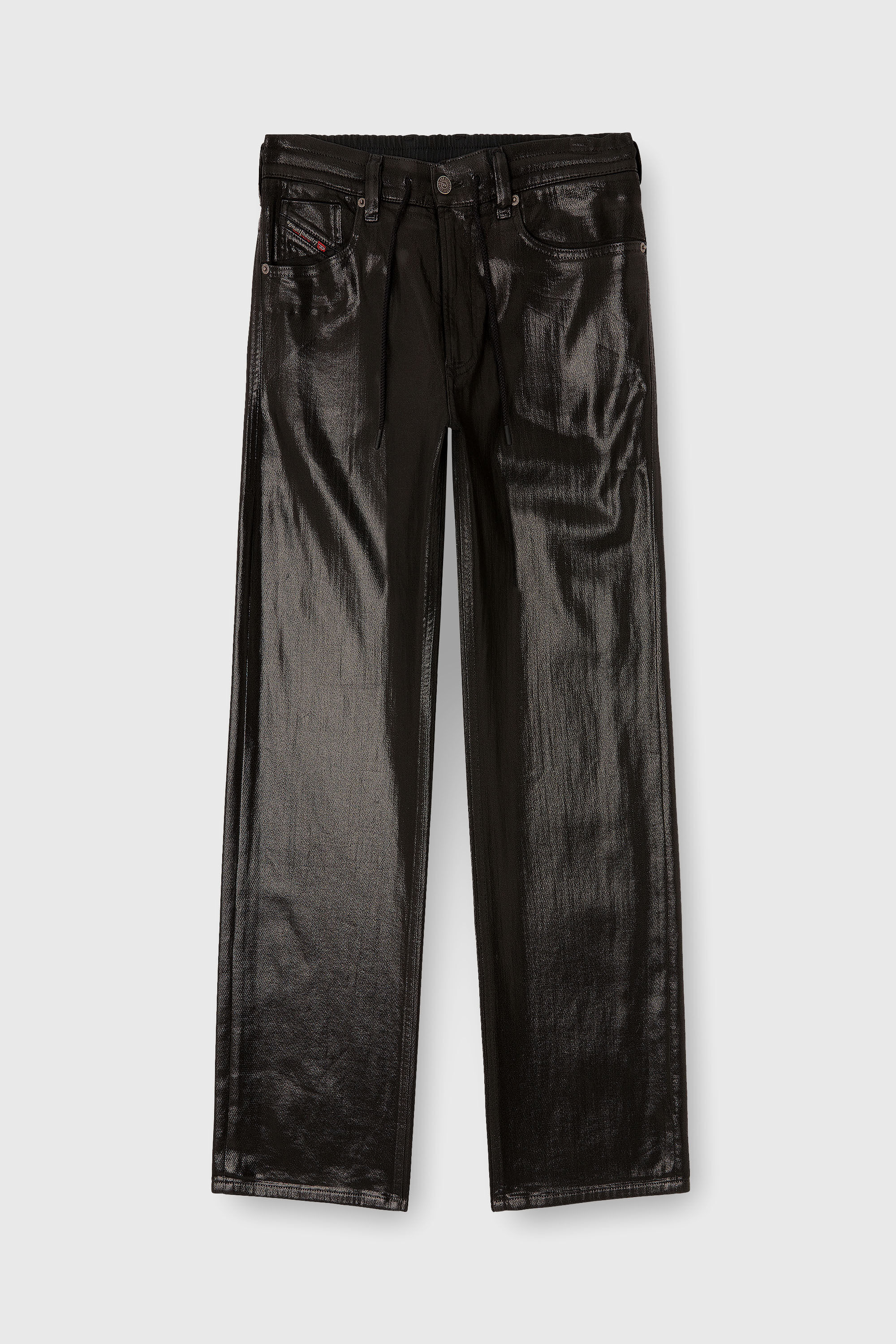 Diesel - Man's Relaxed 2080 D-Reel Joggjeans&reg; 068VD, Black/Dark grey - 4