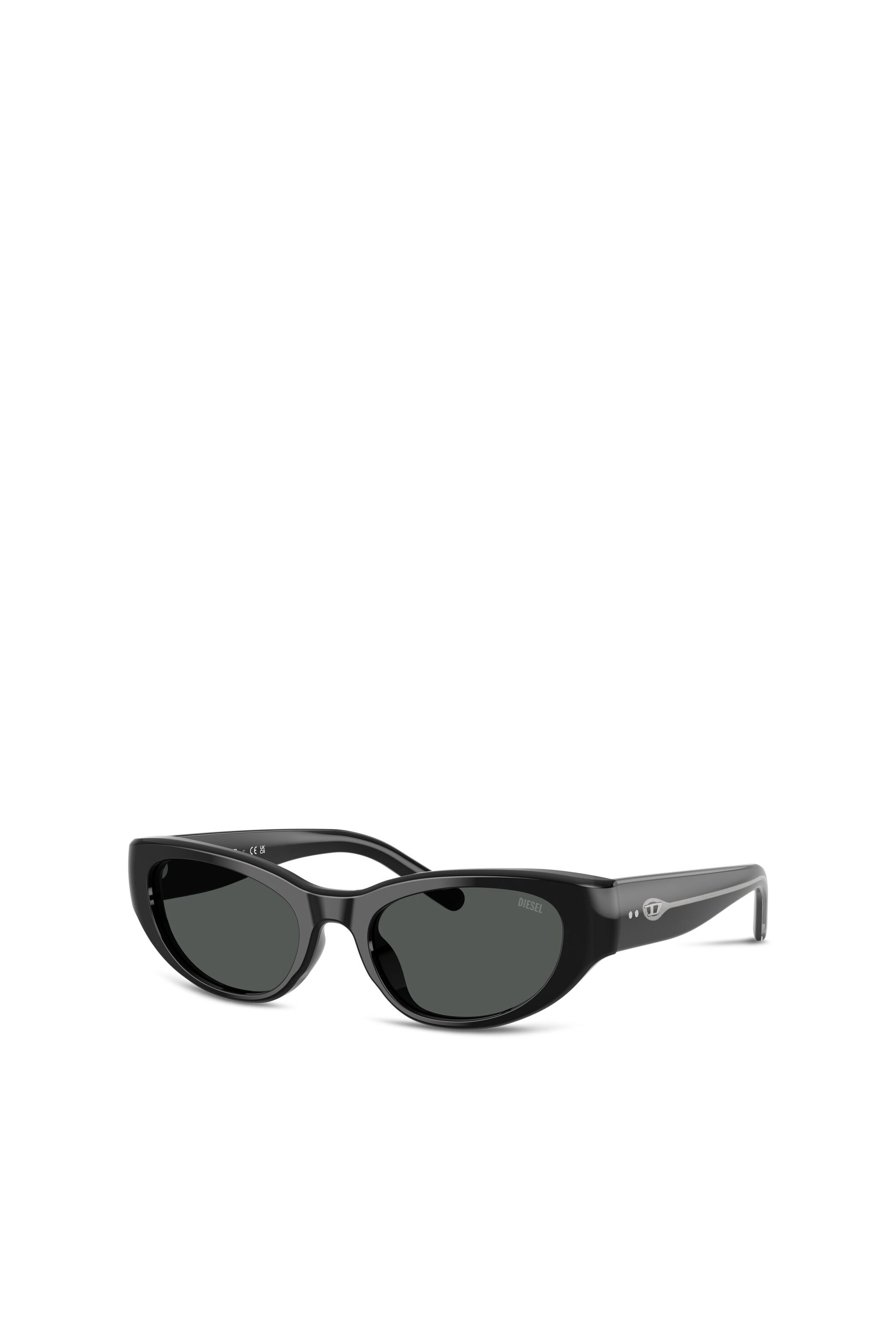Diesel - 0DL2010U, Unisex's Cat-eye style sunglasses in Black - 4