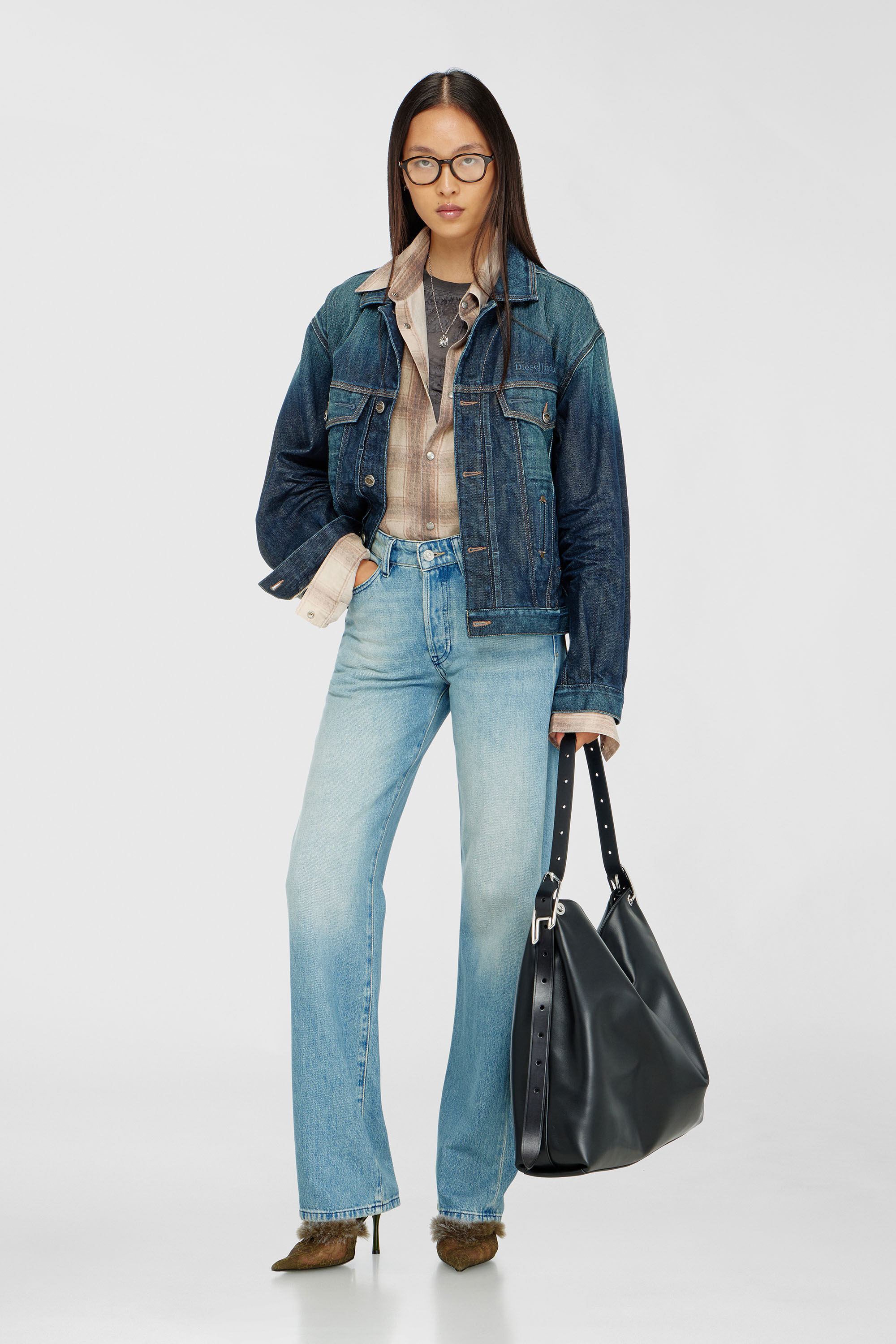 Diesel - Woman's Regular Jeans 1971 D-Sent 0BEBF, Light Blue - 1