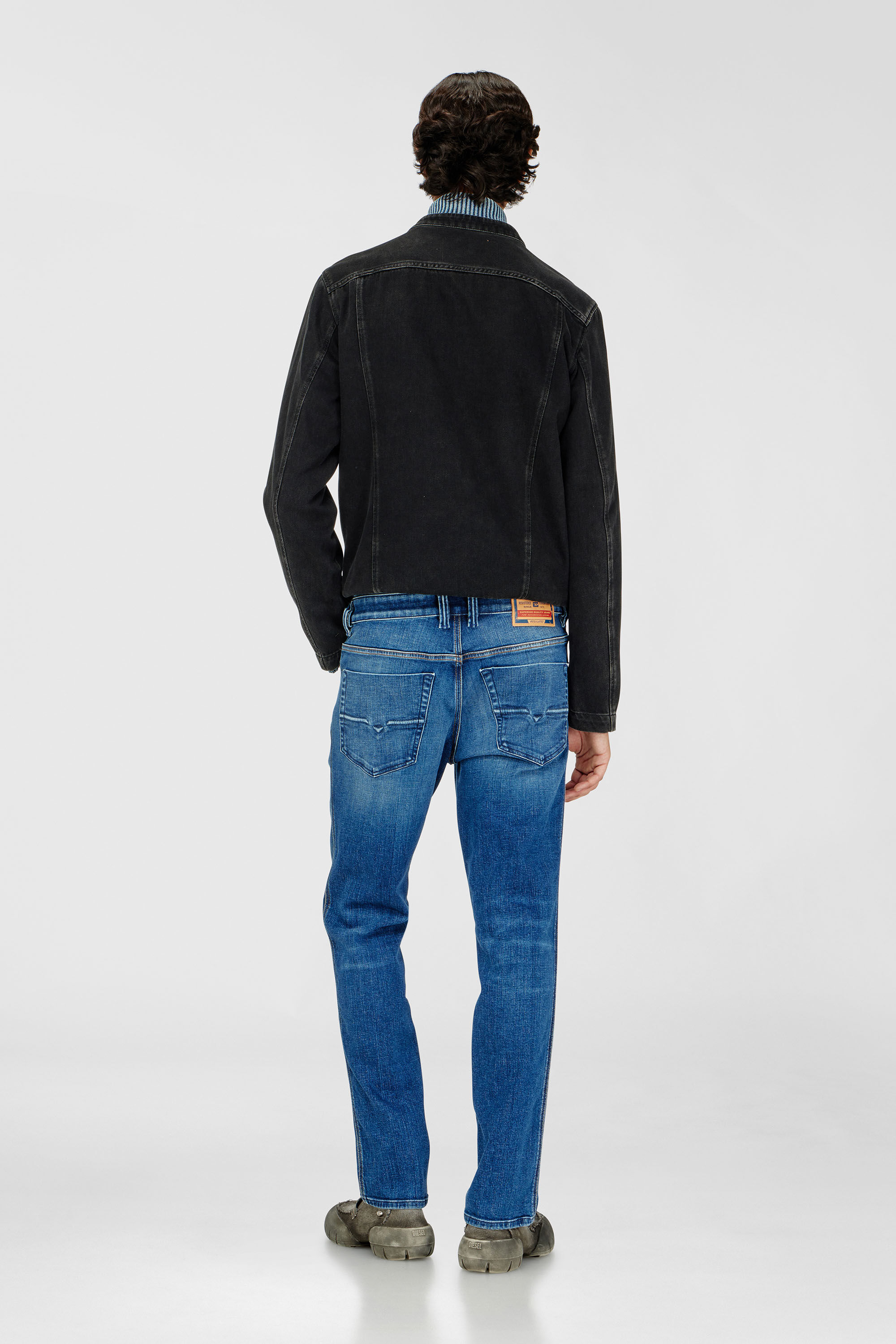 Diesel - Man's Slim Jeans 1993 D-Vyl 09R92, Medium blue - 6