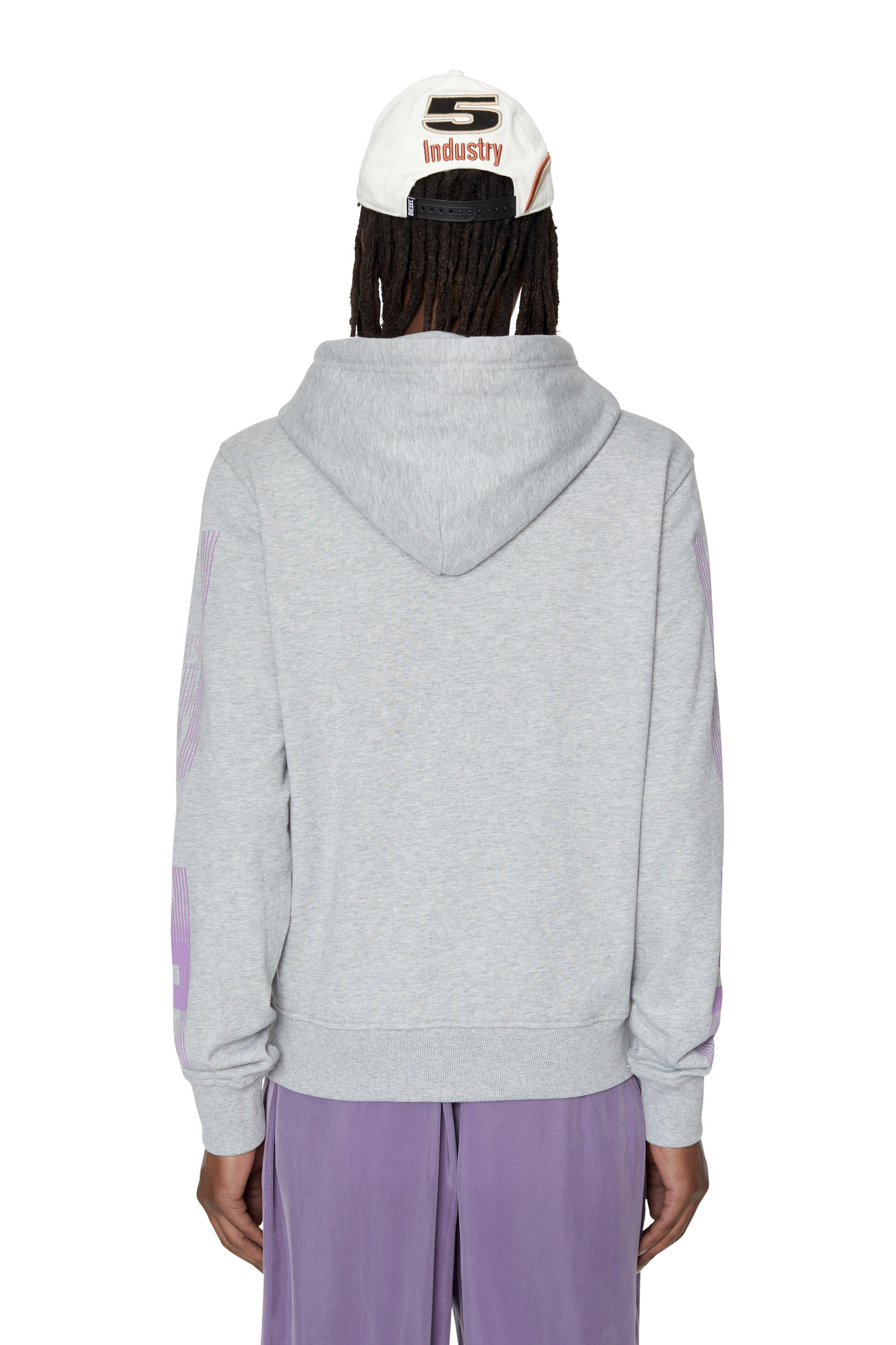 Diesel - S-GINN-HOOD-E3, Light Grey - Image 4