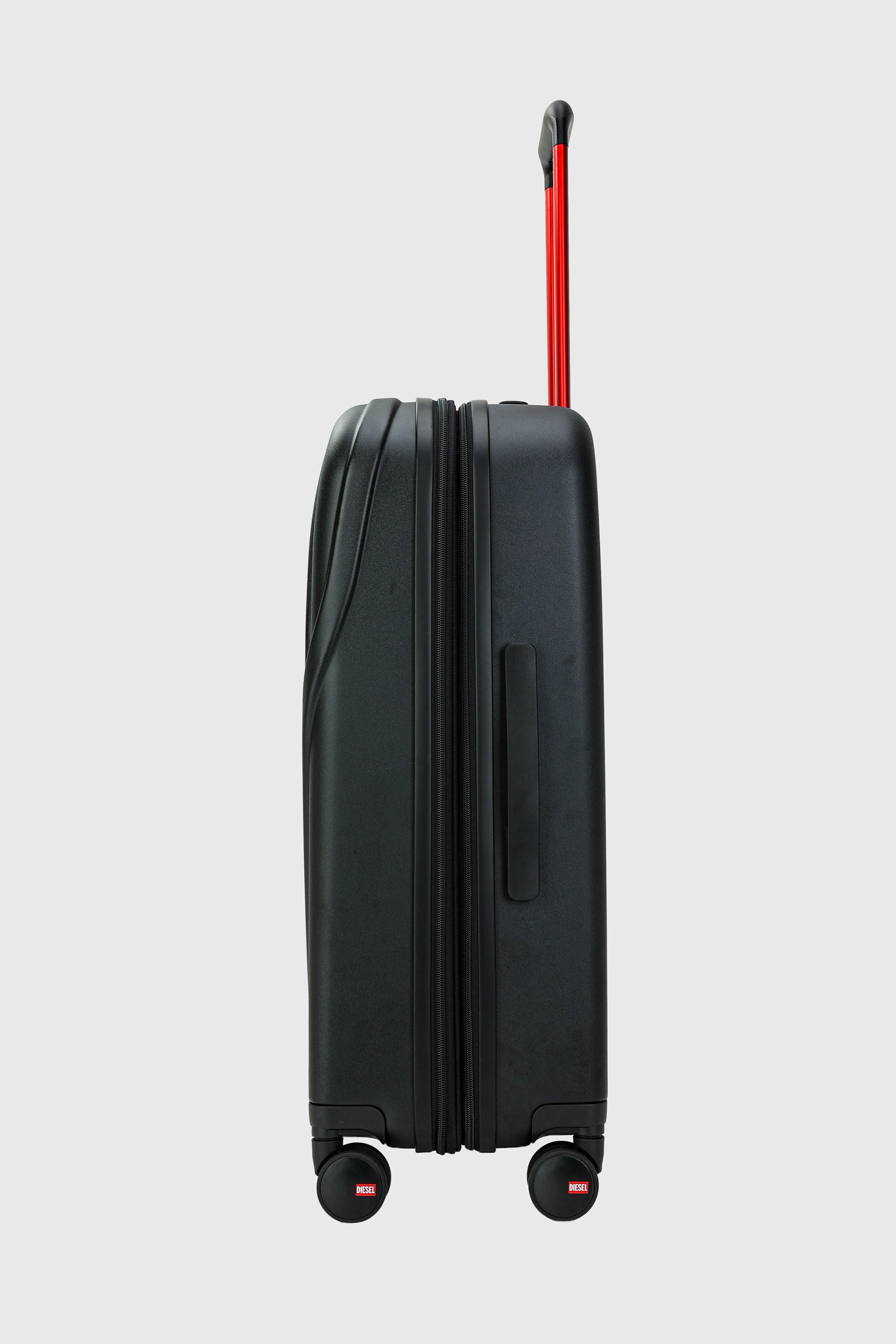 Diesel - LU0043 HARD LUGGAGE - DSL012, Unisex's Oval D suitcase size M in Black - 4