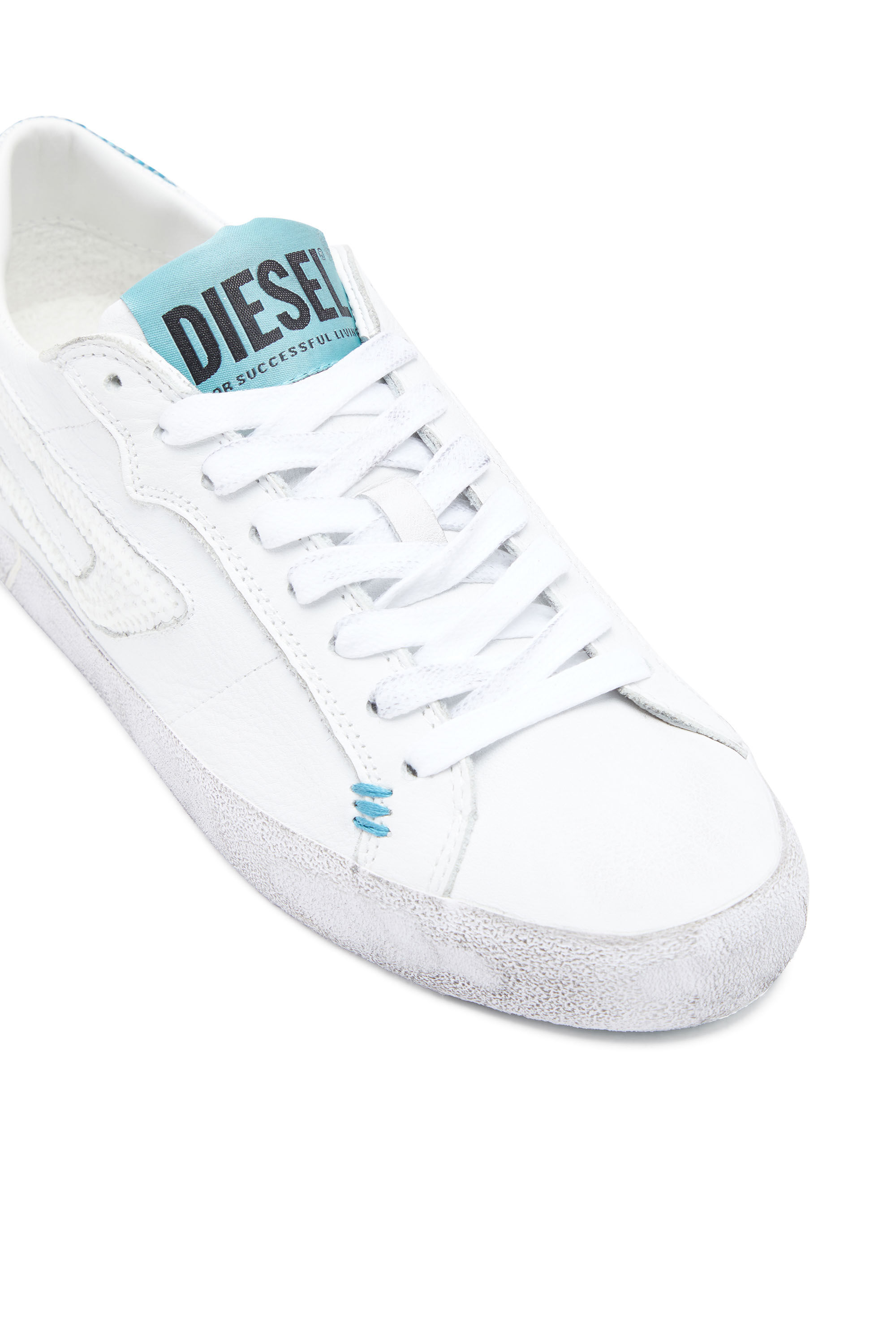 Diesel - S-LEROJI LOW X, White/Blue - Image 6
