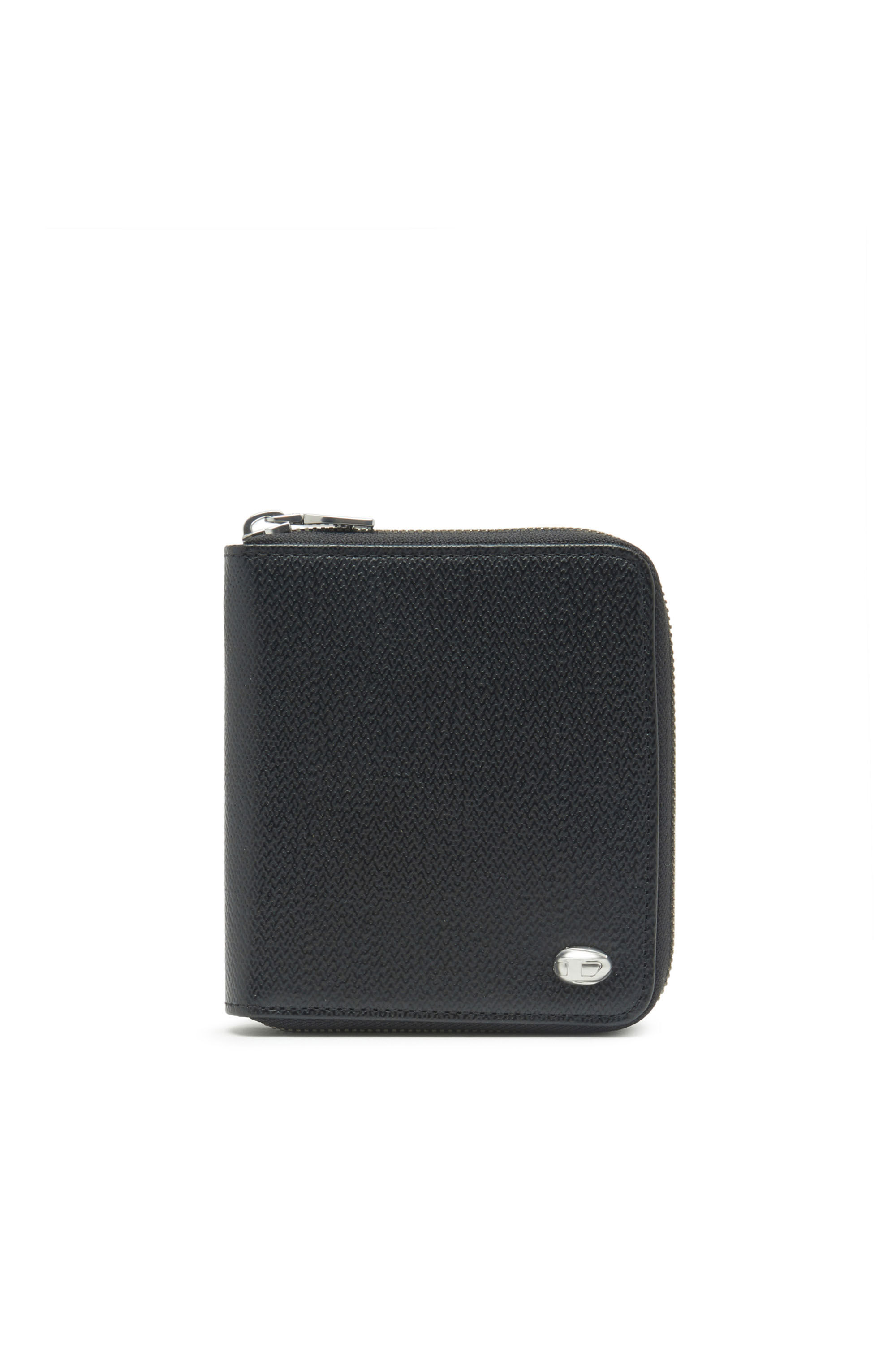 ST Dupont Line D Zip Around Long Black Leather Men's RFID Wallet