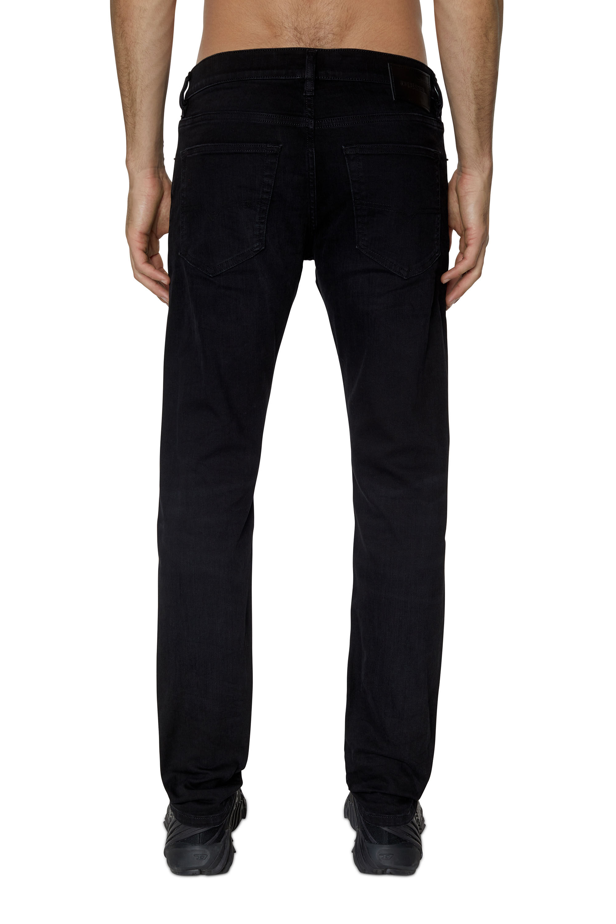 Diesel - D-Luster 0ELAY Slim Jeans, Black/Dark grey - Image 4