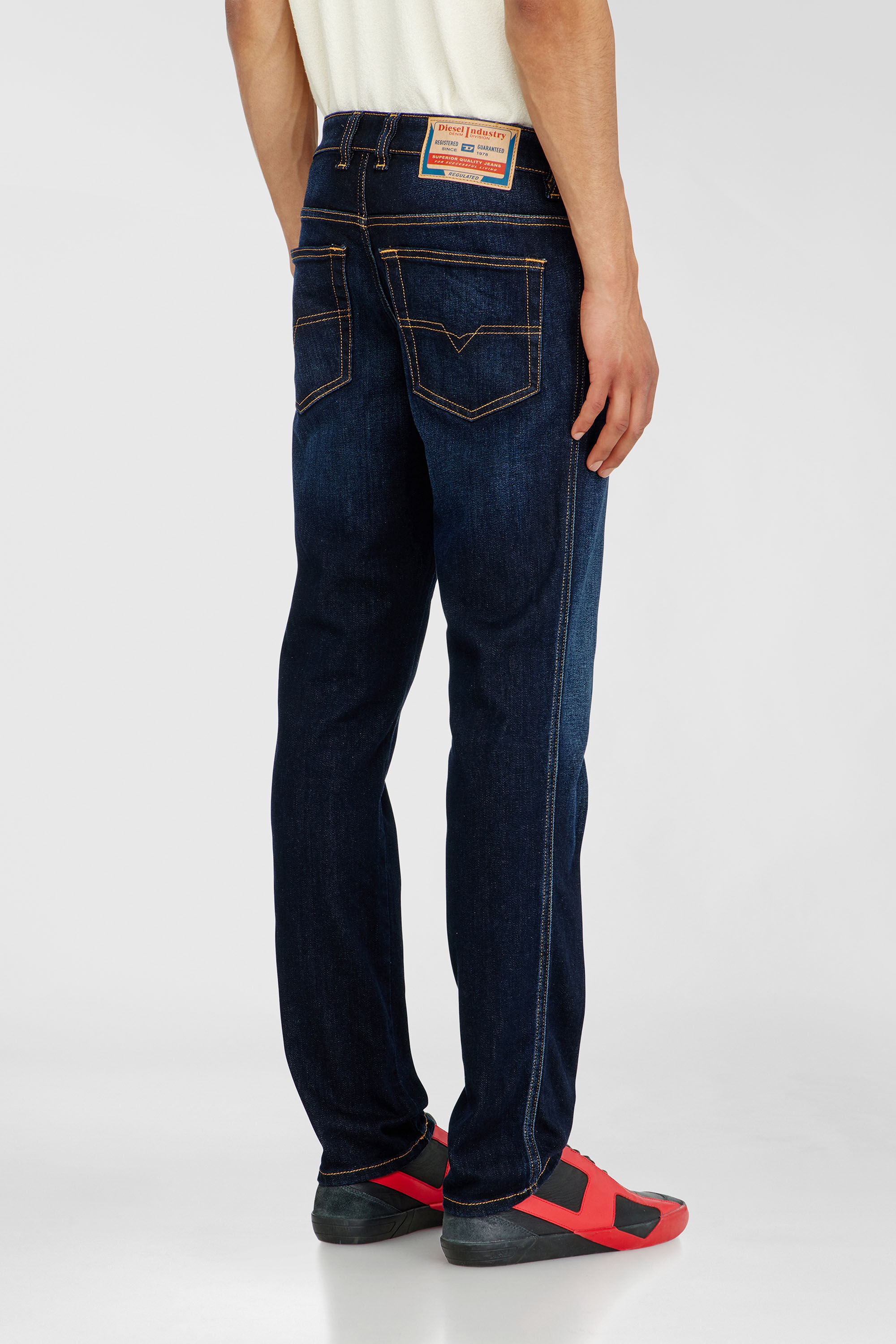 Diesel - Man's Slim Jeans 1993 D-Vyl 09Q15, Dark Blue - 5