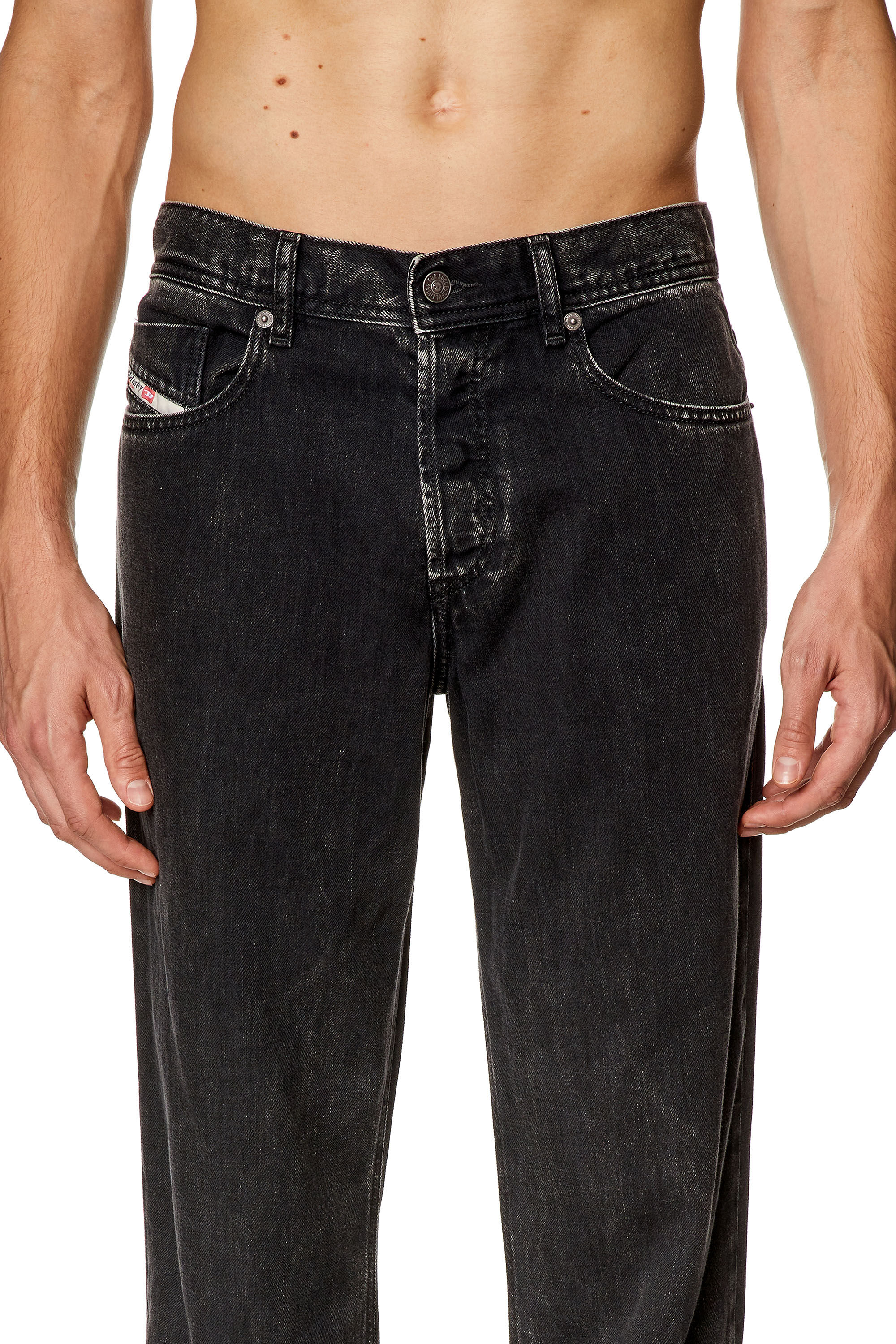 Diesel - Tapered Jeans 2023 D-Finitive 068HN, Black/Dark grey - Image 5