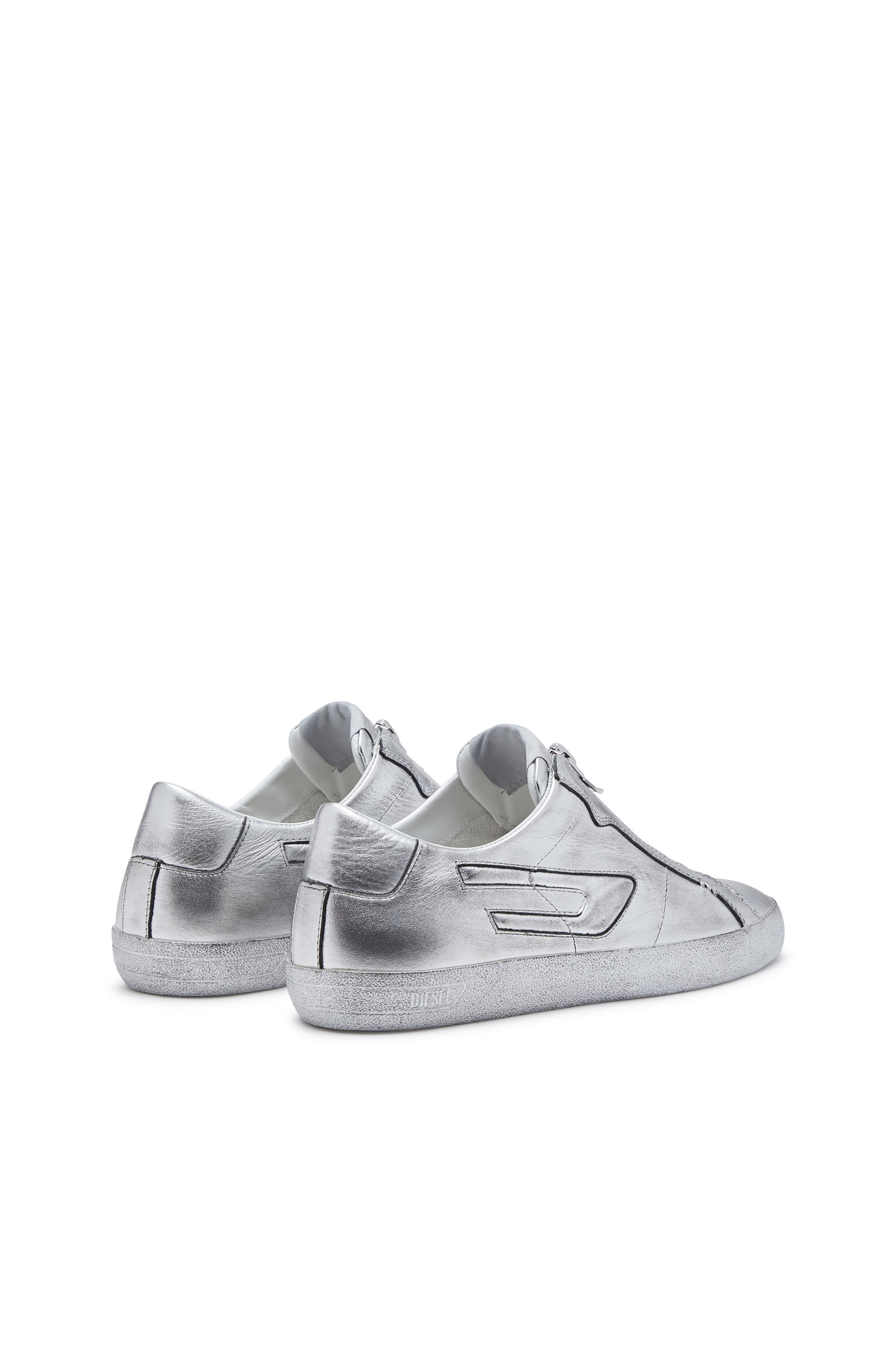 Diesel - S-LEROJI ZIP LOW, Silver - Image 3