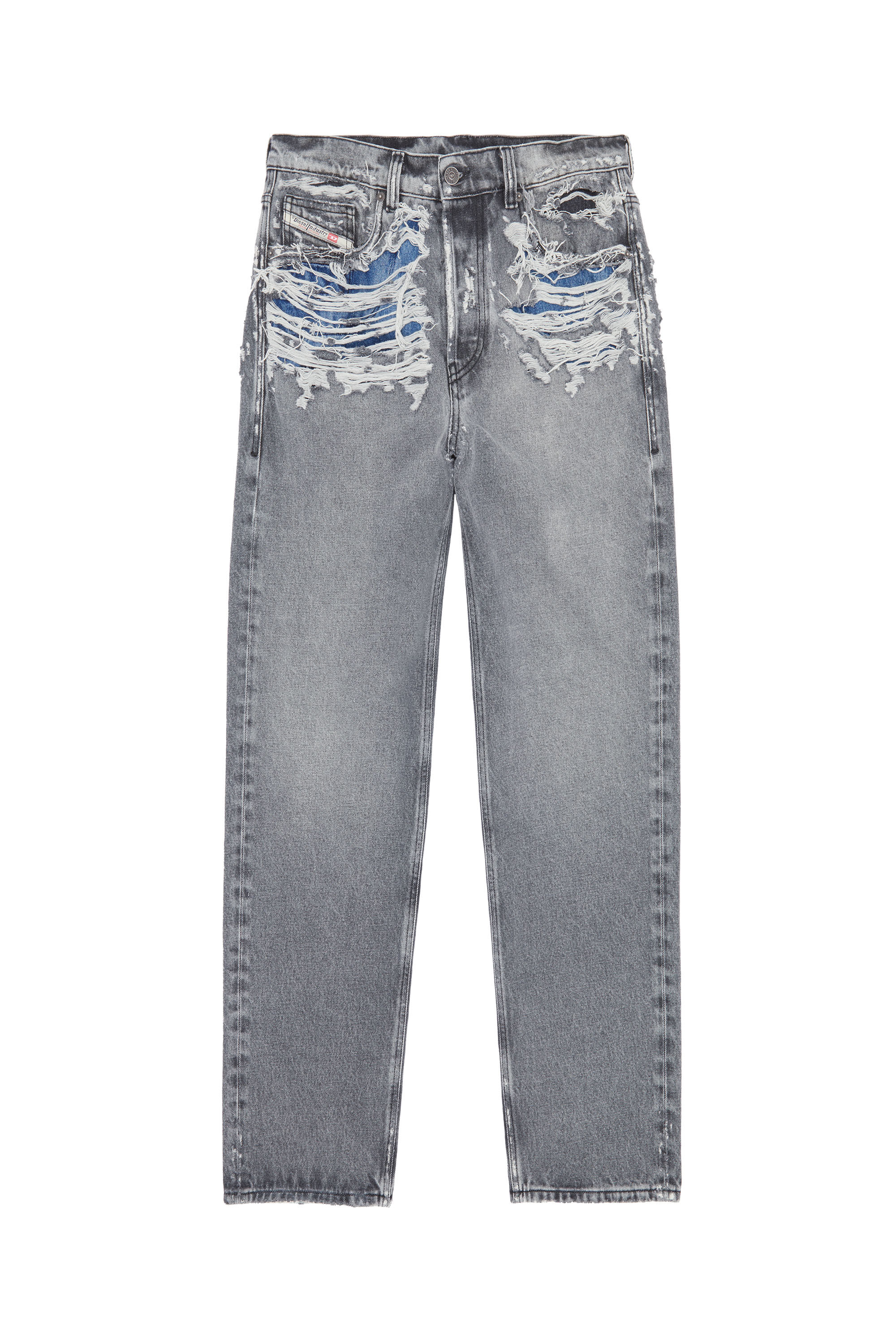 Diesel - 2010 D-Macs 007J4 Straight Jeans, Black/Dark grey - Image 2