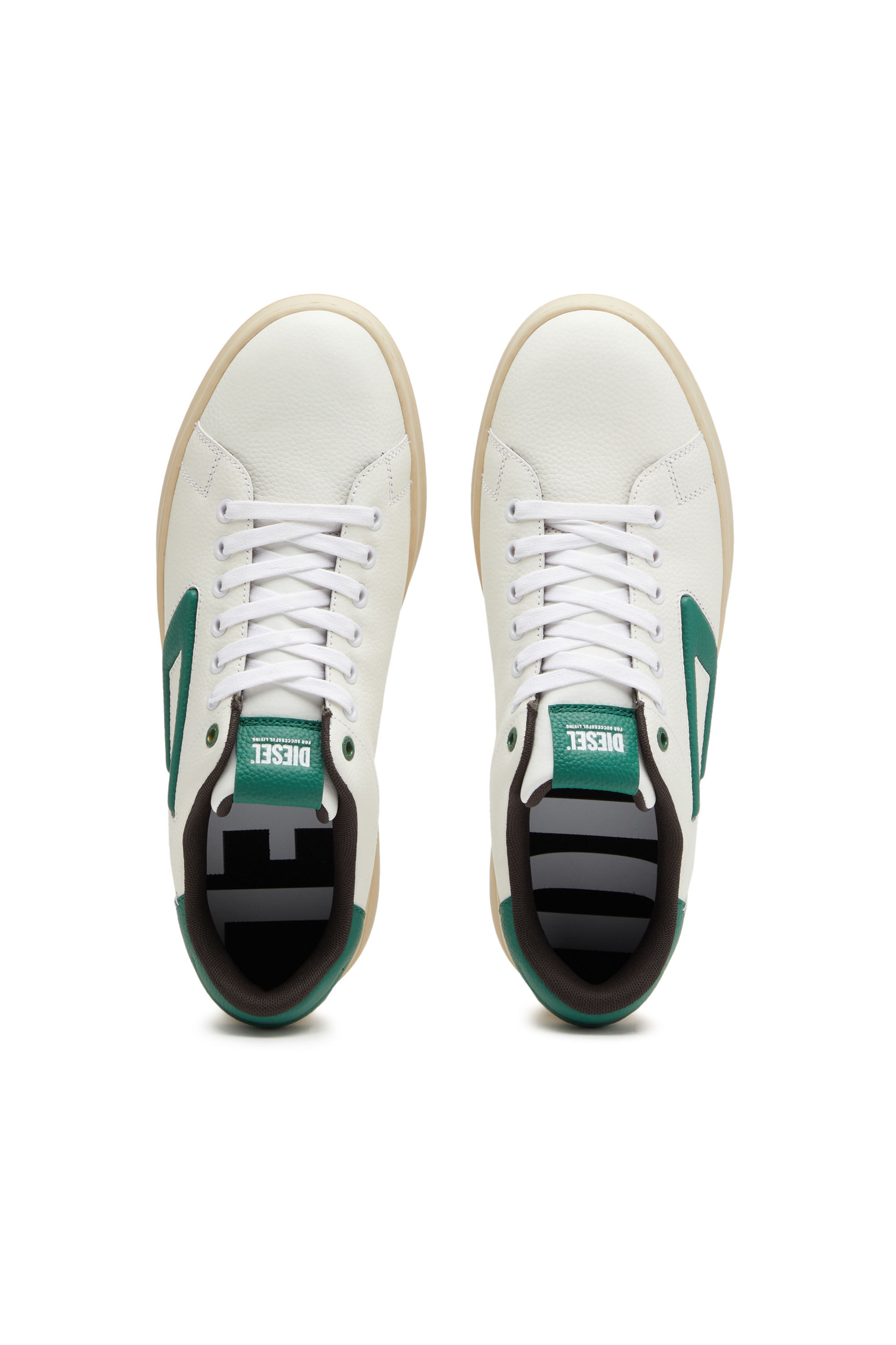 Diesel - S-ATHENE LOW, White/Green - Image 4
