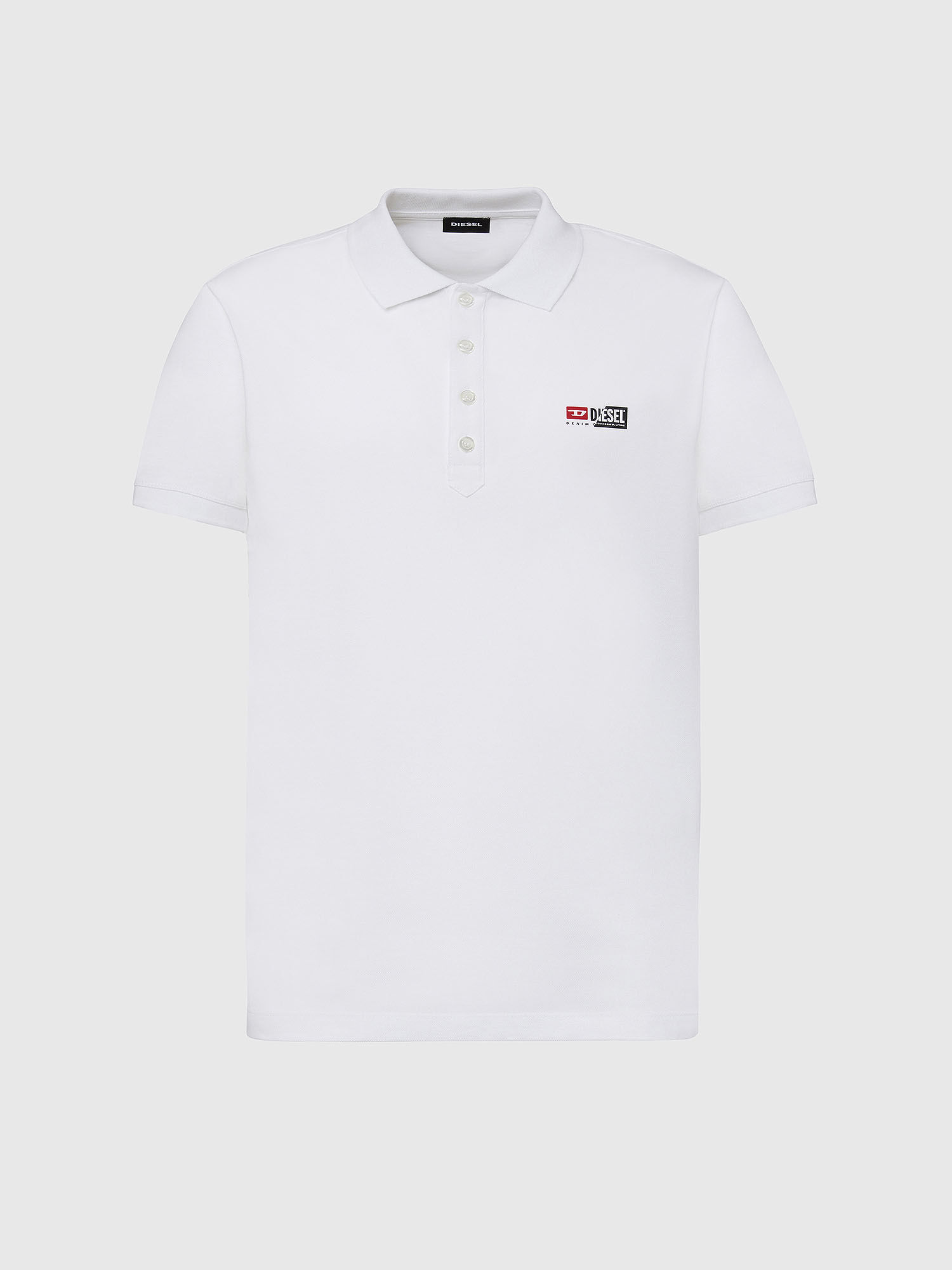 diesel white polo shirt