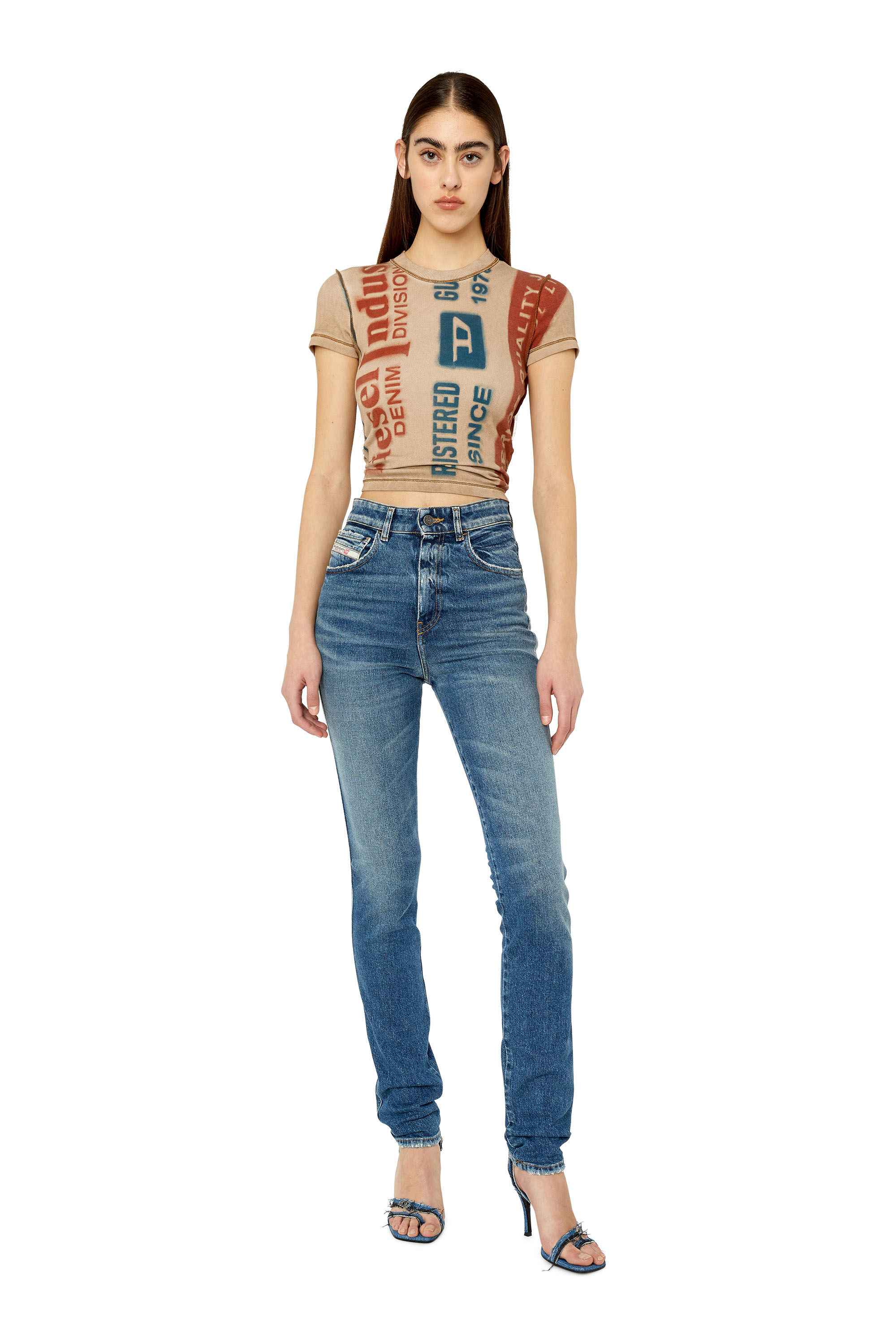 Diesel - 1994 007L1 Straight Jeans, Medium blue - Image 1