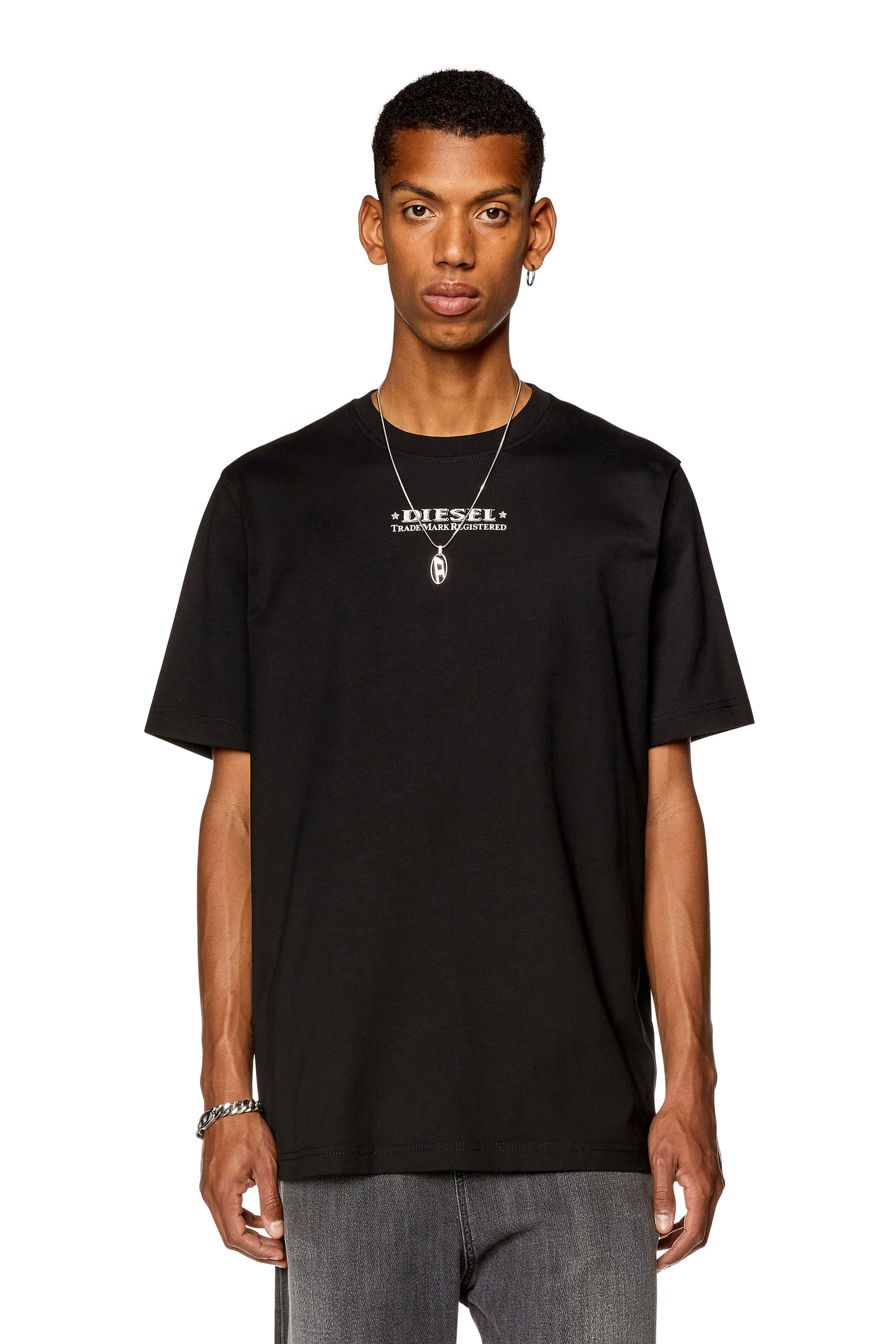 Diesel - T-JUST-L4, Black - Image 3