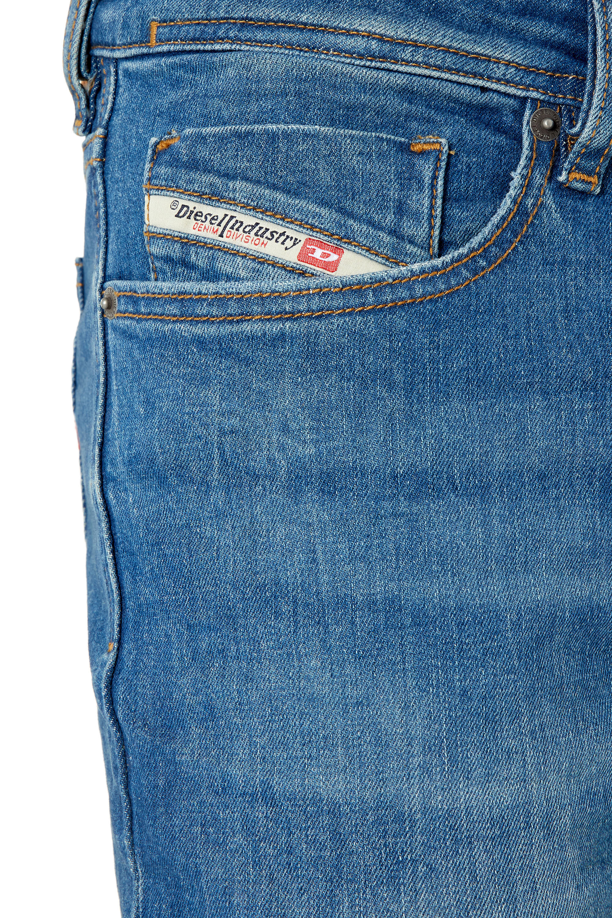 Diesel - 1979 Sleenker E09PK Skinny Jeans, Medium blue - Image 5