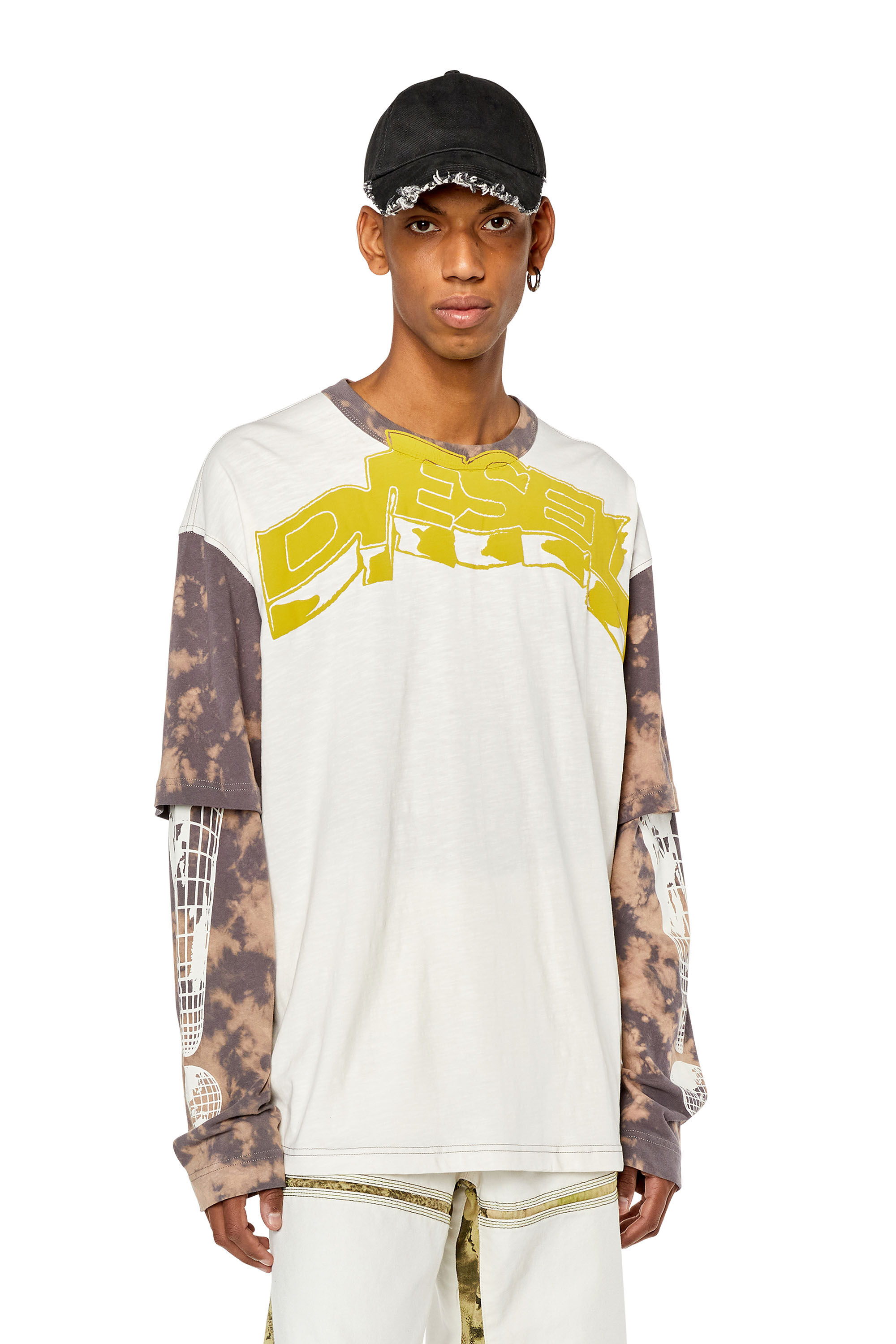 Diesel - T-WESHER, White - Image 3