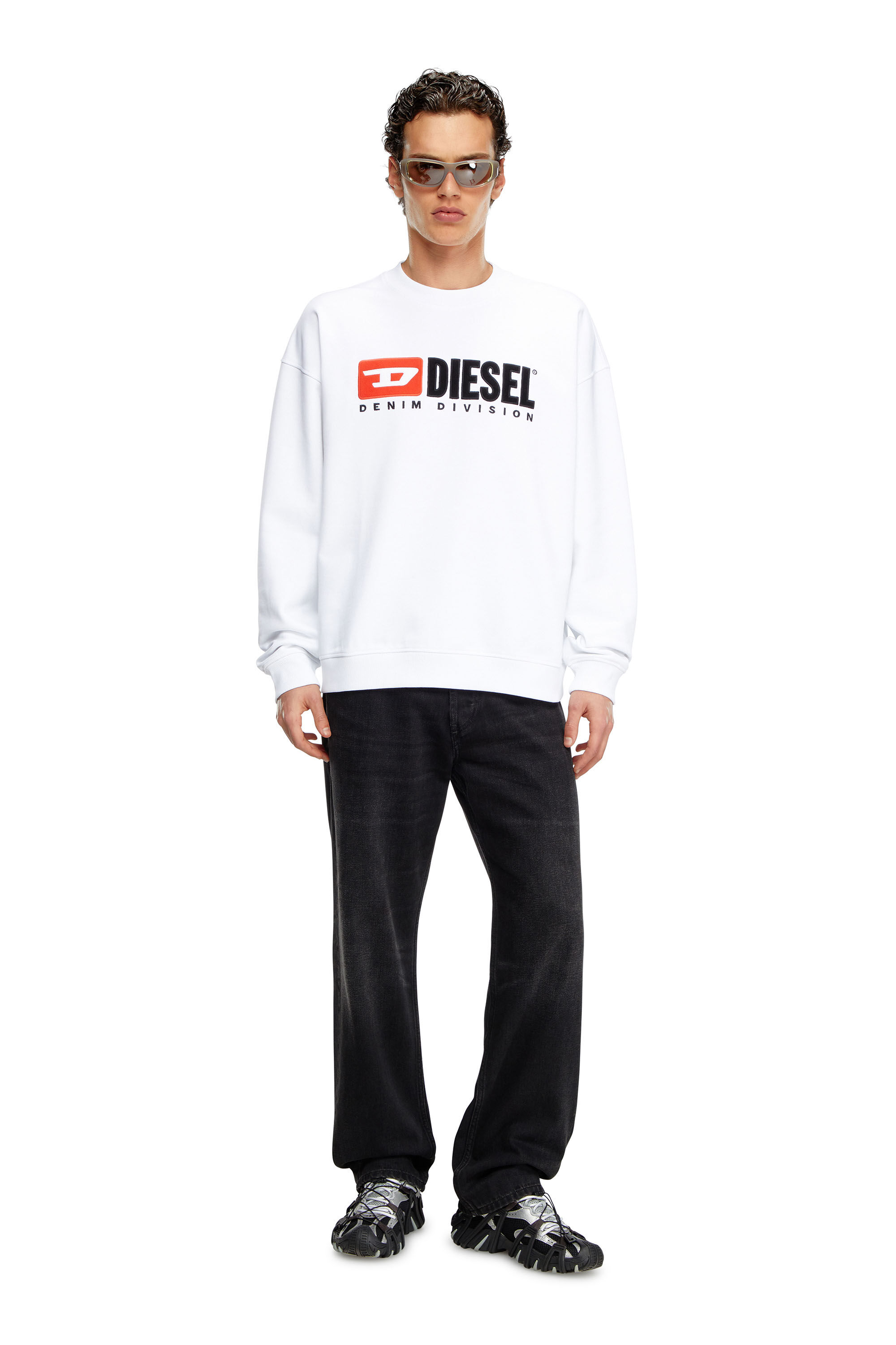 Diesel s crew division sweatshirt store