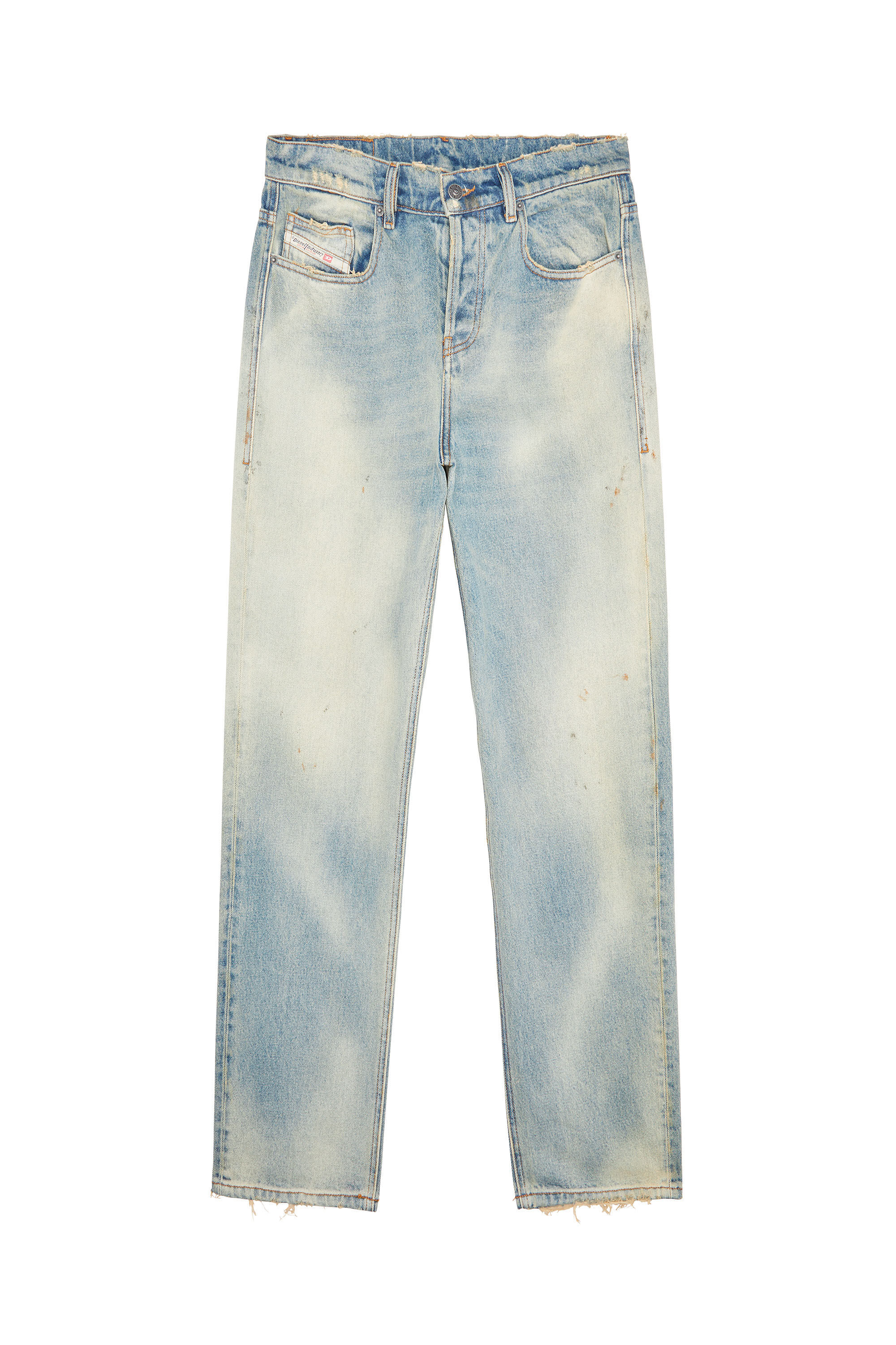 Diesel - Man's Straight Jeans 2020 D-Viker 0ENAV, Light Blue - 2
