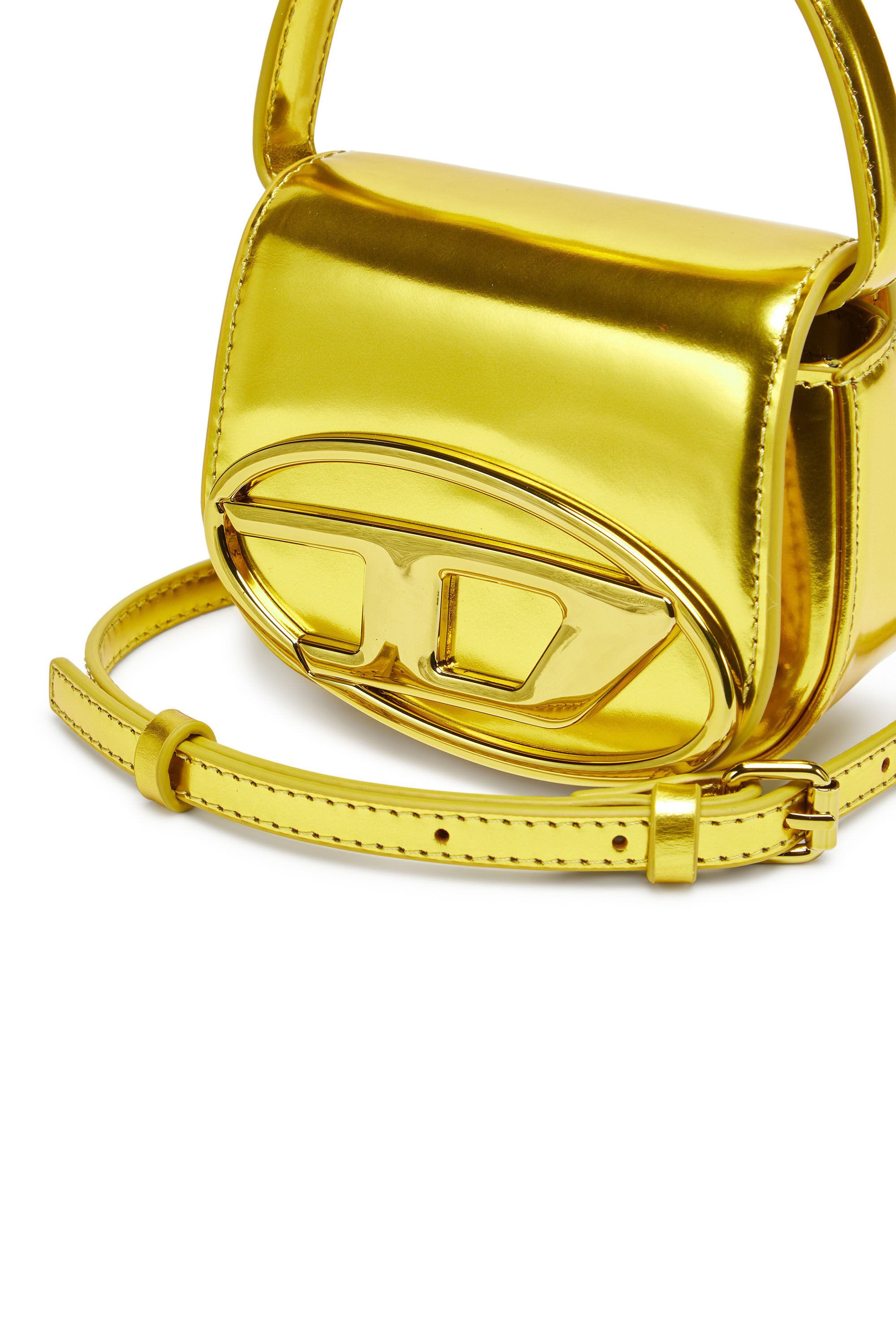 ★DIESEL★ 1DR XS S Shoulder Bag Gold X08957PS202T3023 X0895 Diesel 1DR XS bag for Women - Gold in USA | Level Shoes