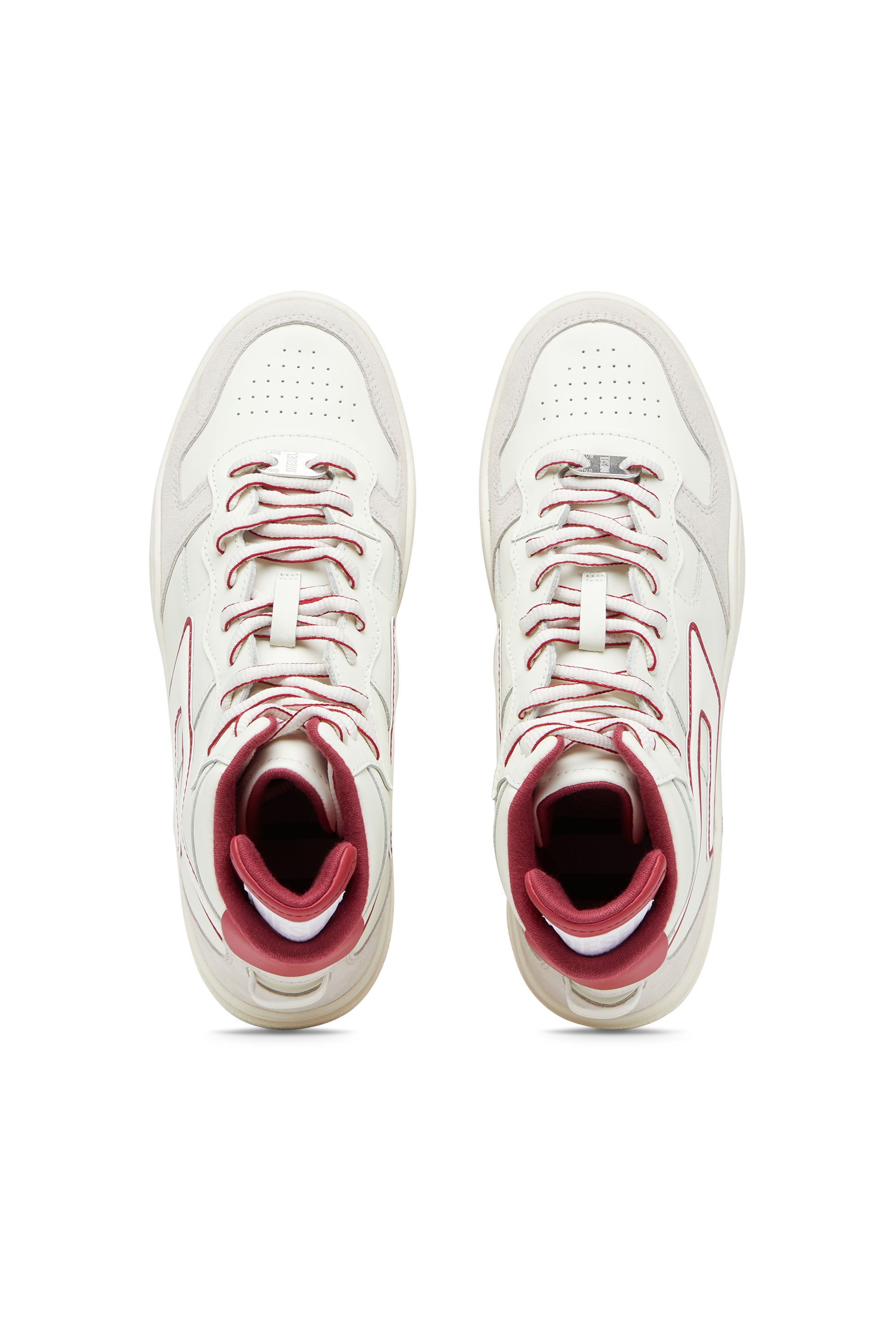 Diesel - S-UKIYO MID X, White/Red - Image 4
