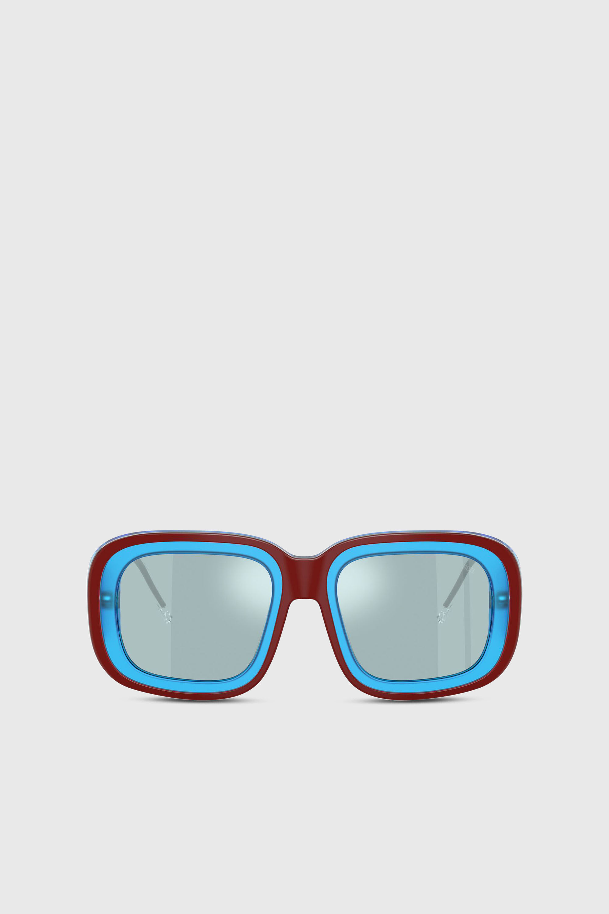 Diesel - 0DL2015U, Unisex's Square sunglasses in Brown/Blue - 1