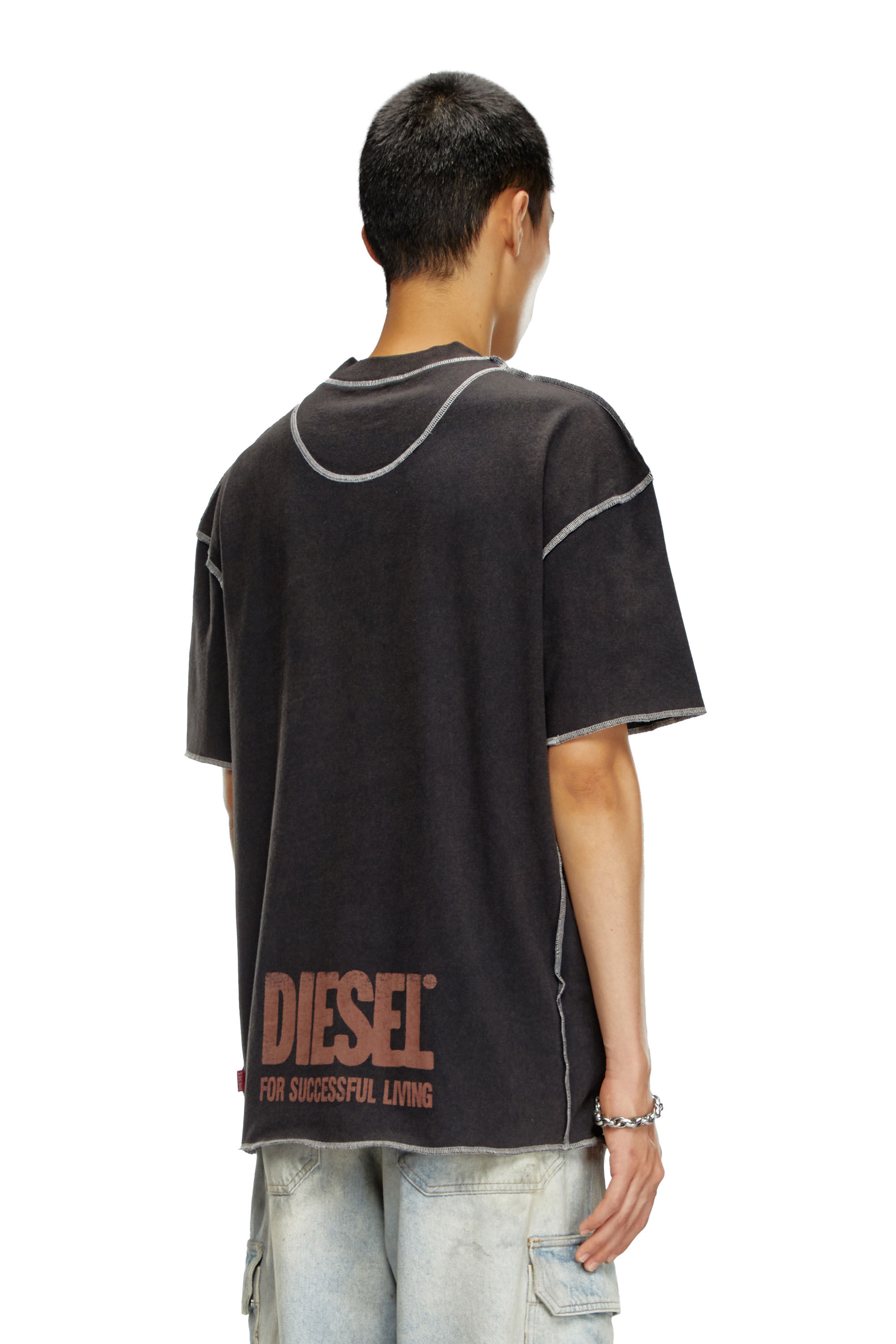 Diesel - T-CRAOR, Black - Image 4