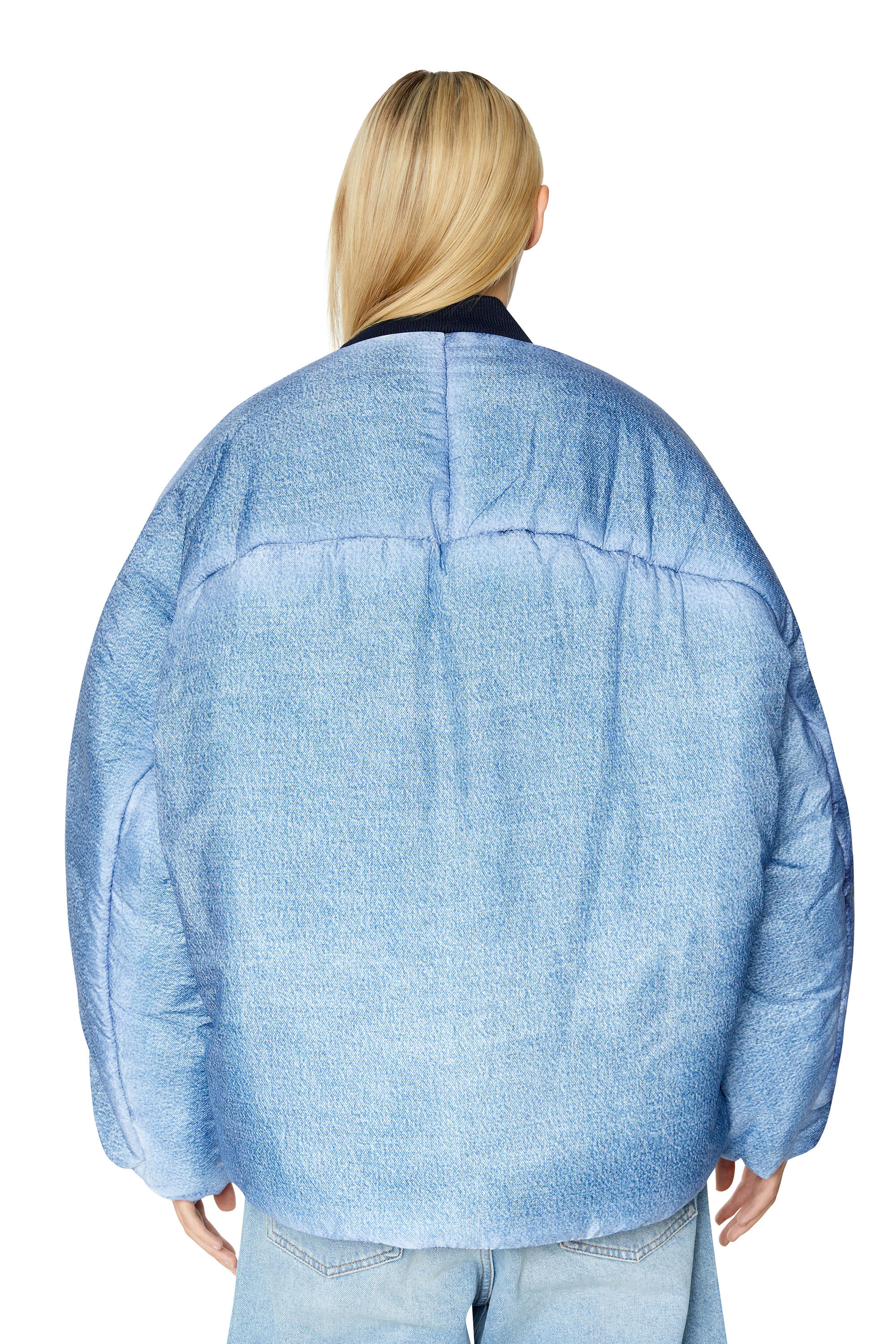 Diesel - W-DAY-PRINT, Light Blue - Image 4