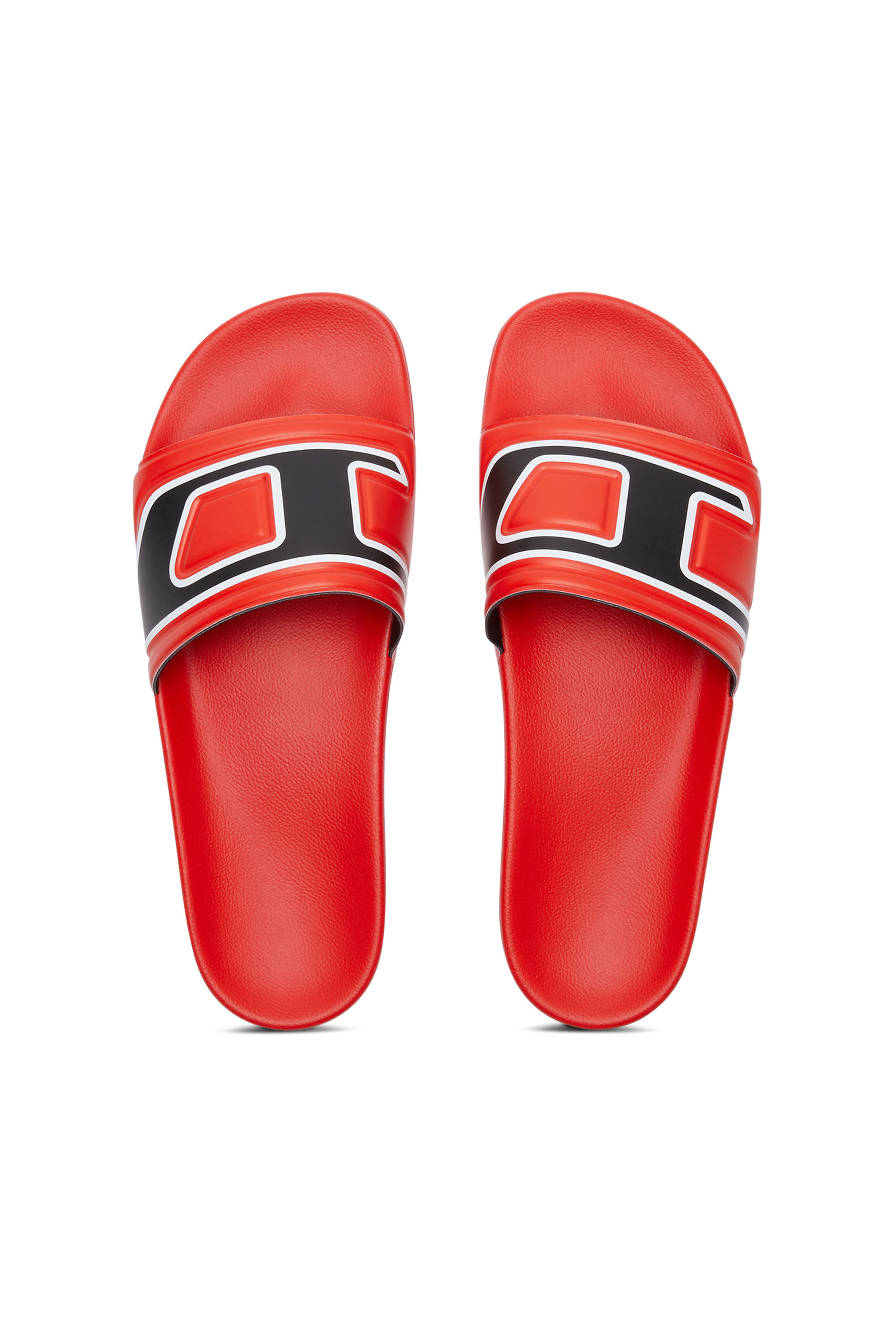 Diesel - SA-MAYEMI D, Man Sa-Mayemi-Pool slides with embedded D logo in Multicolor - Image 4