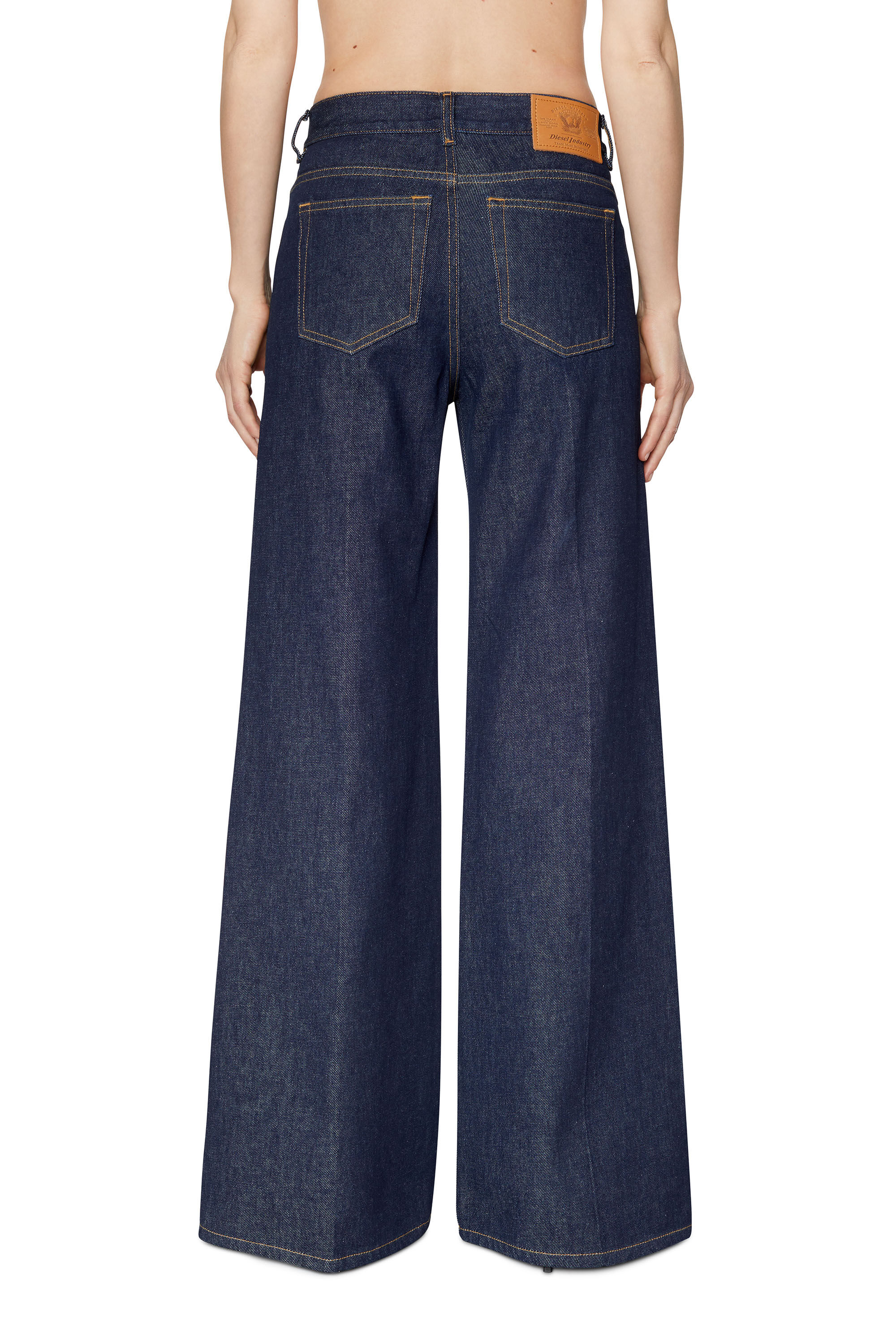 Diesel - 1978 D-Akemi Z9C02 Bootcut and Flare Jeans, Dark Blue - Image 4