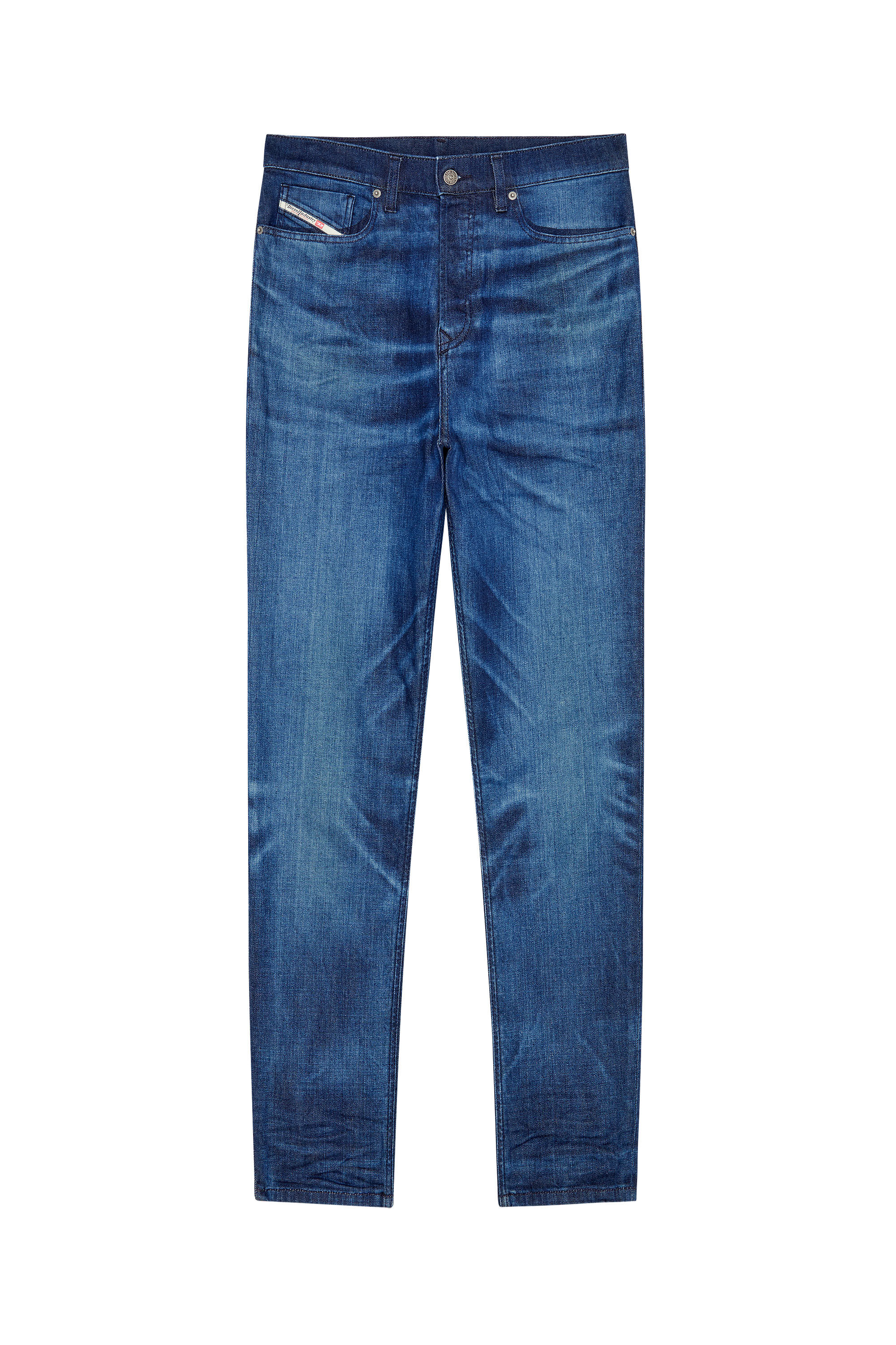Diesel - 2005 D-Fining 0TFAT Tapered Jeans, Dark Blue - Image 2